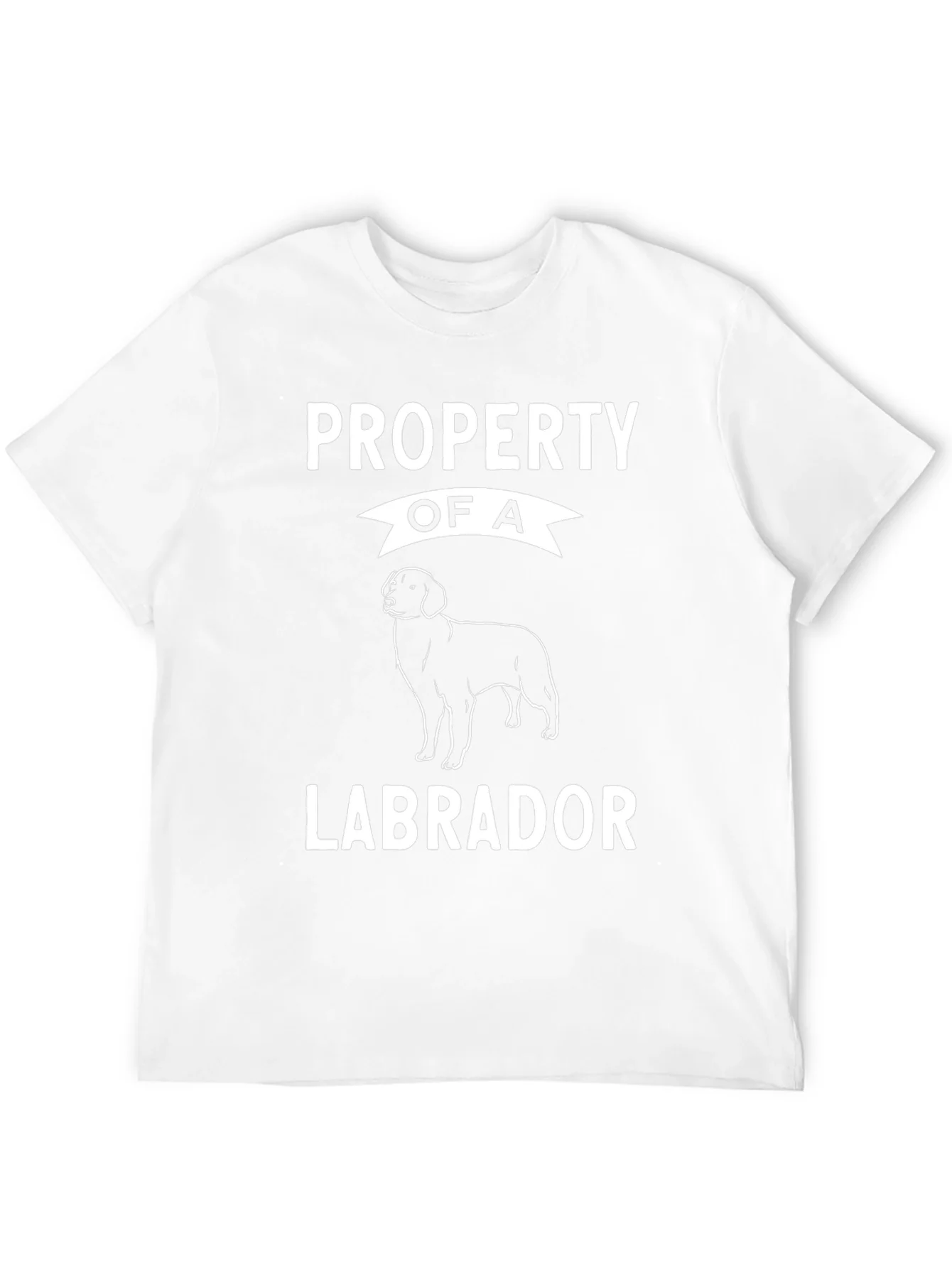 Property of a Labrador T-Shirt Dog Lover Tee