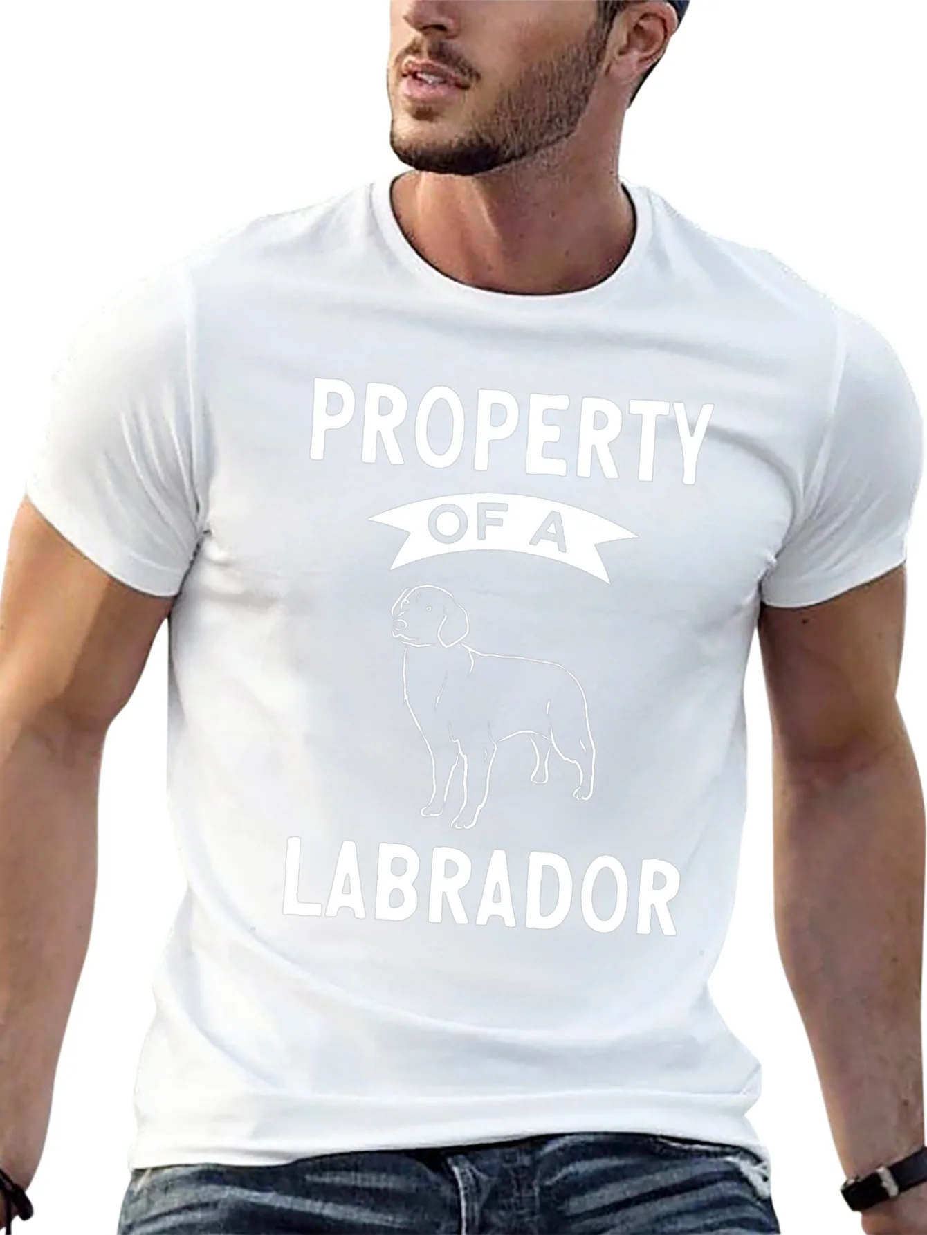 Property of a Labrador T-Shirt Dog Lover Tee