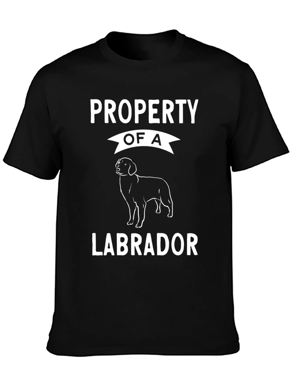 Property of a Labrador T-Shirt Dog Lover Tee