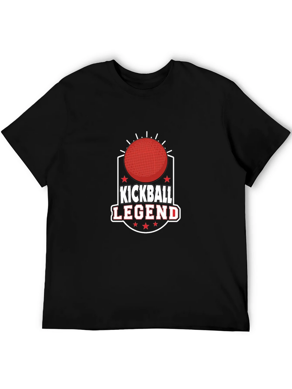 Kickball Legend Graphic Tee - Black
