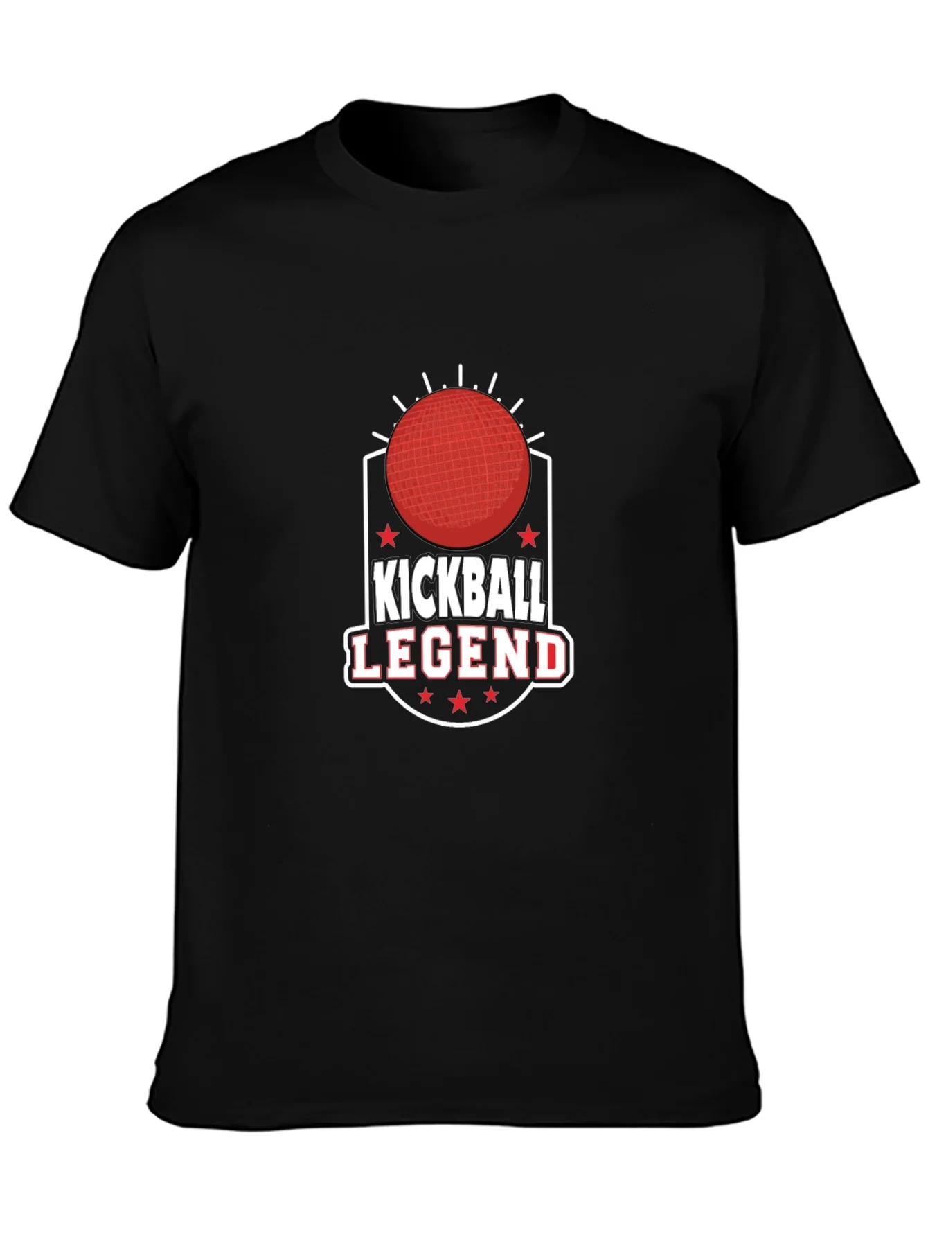 Kickball Legend Graphic Tee - Black
