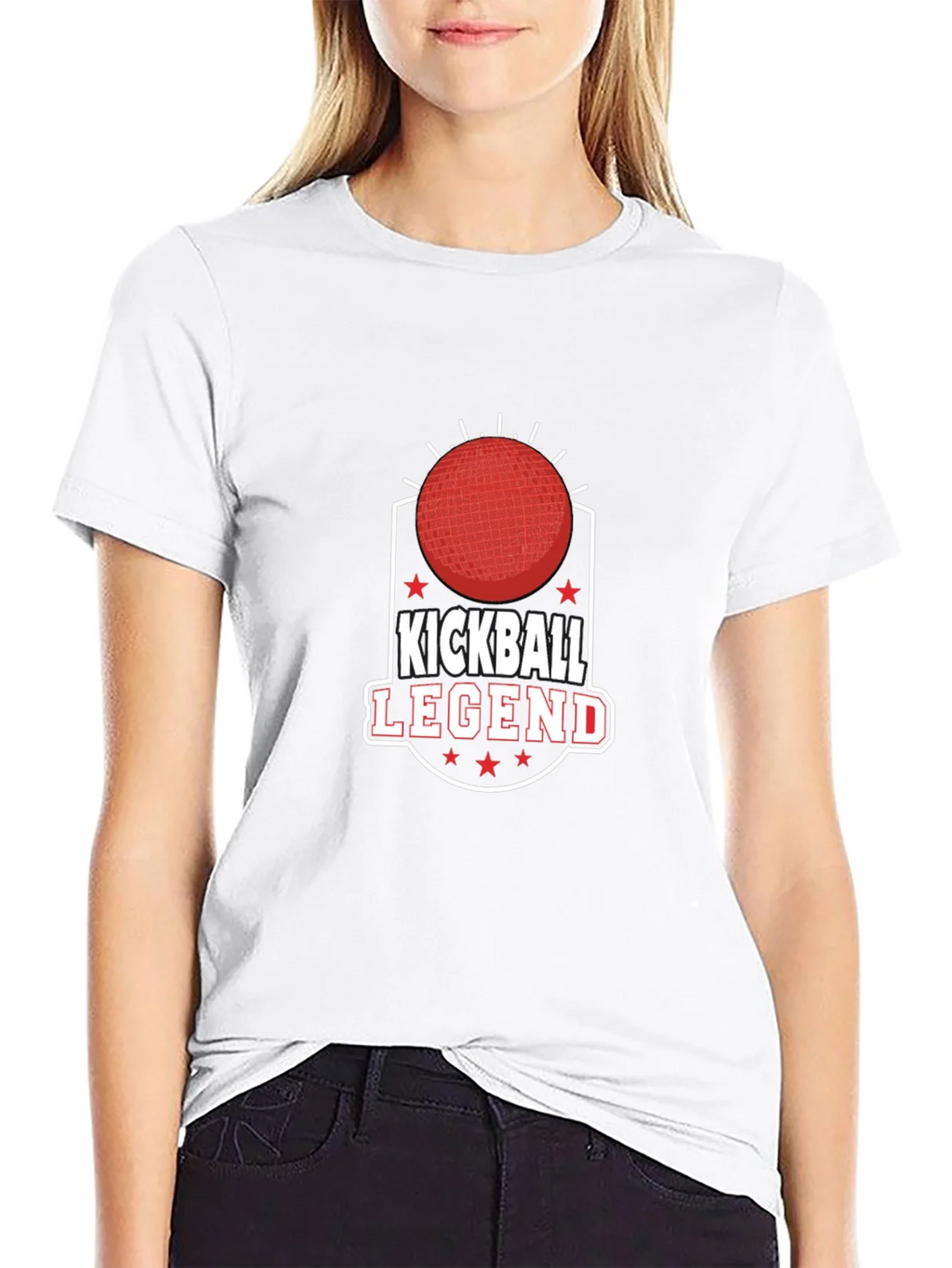 Kickball Legend Graphic Tee - Black