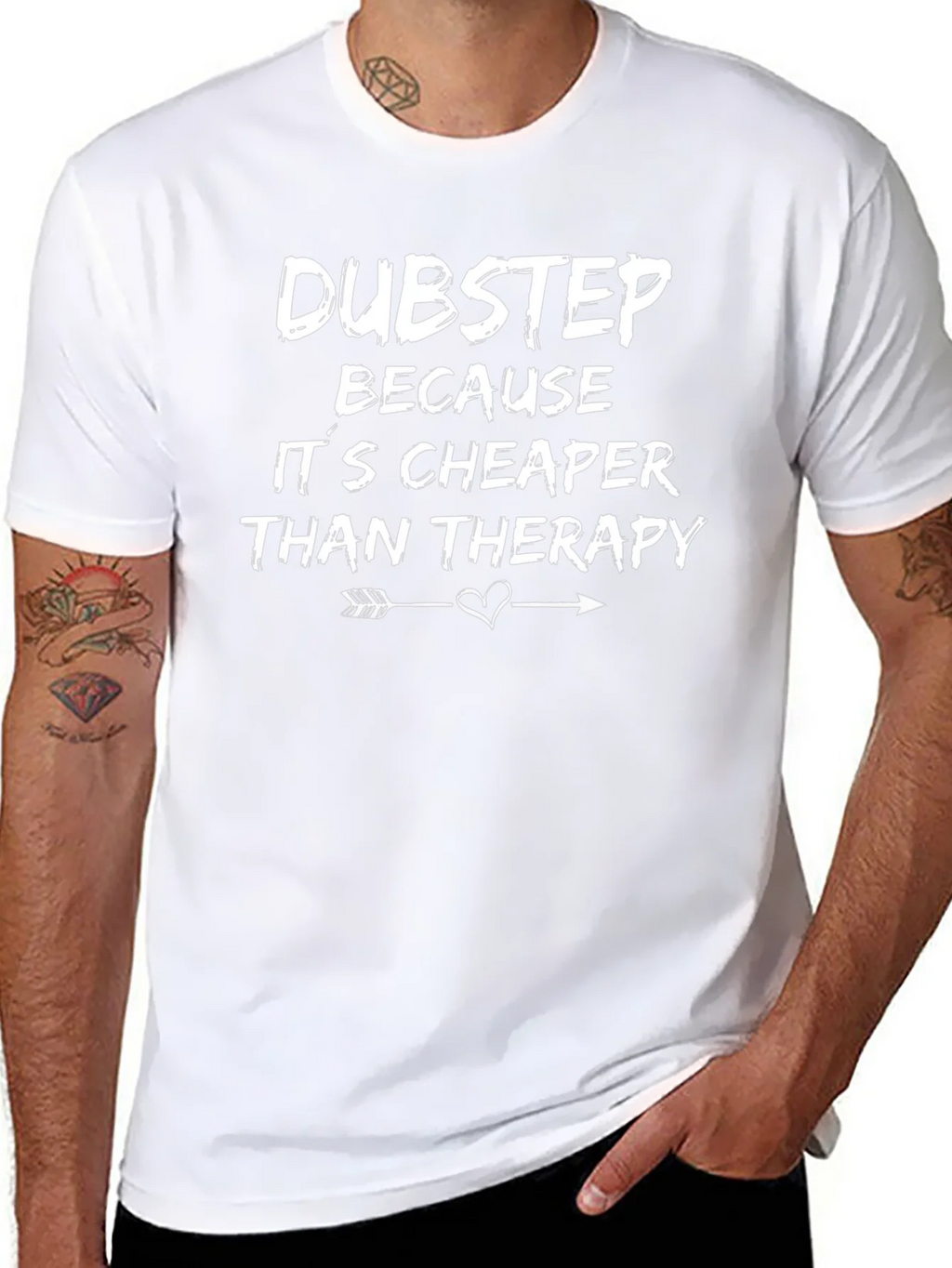 Dubstep Cheaper Than Therapy Graphic Tee