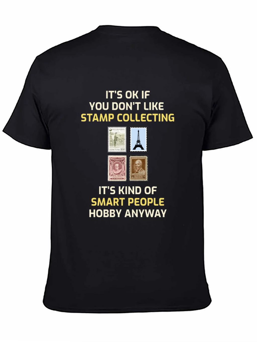 Stamp Collecting Smart People Hobby T-Shirt