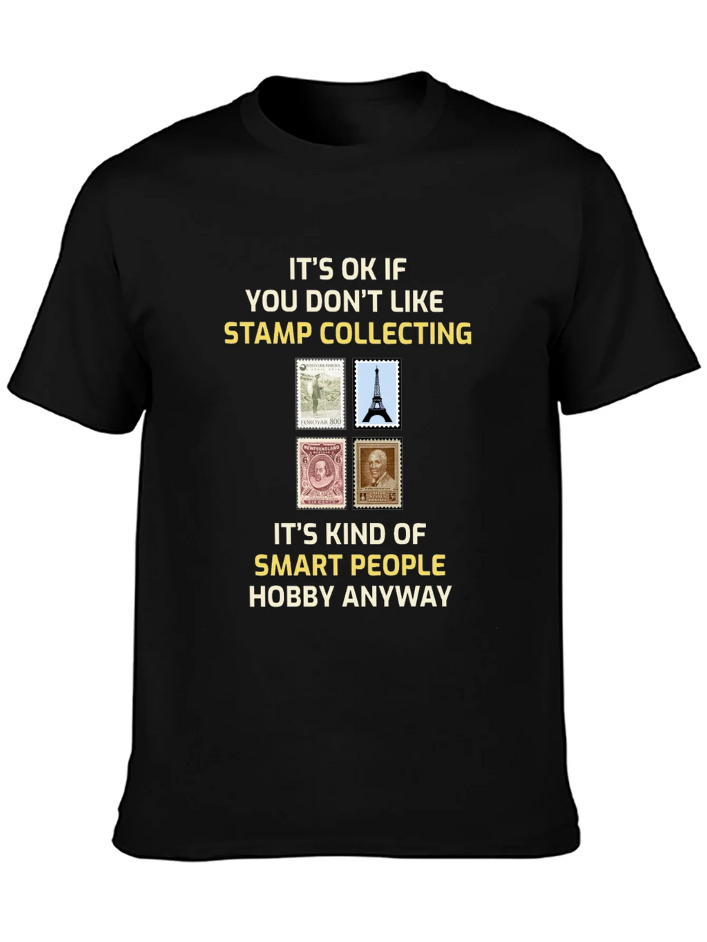Stamp Collecting Smart People Hobby T-Shirt