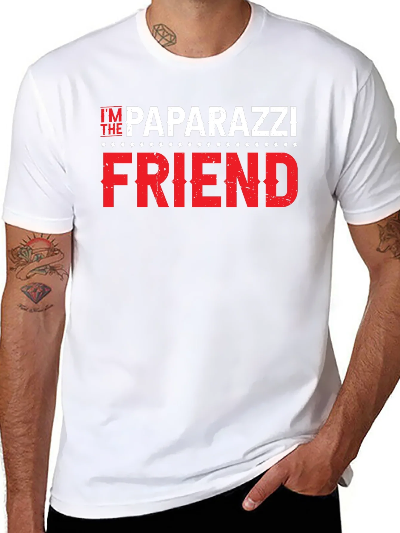 Im The Paparazzi Friend Black T-Shirt