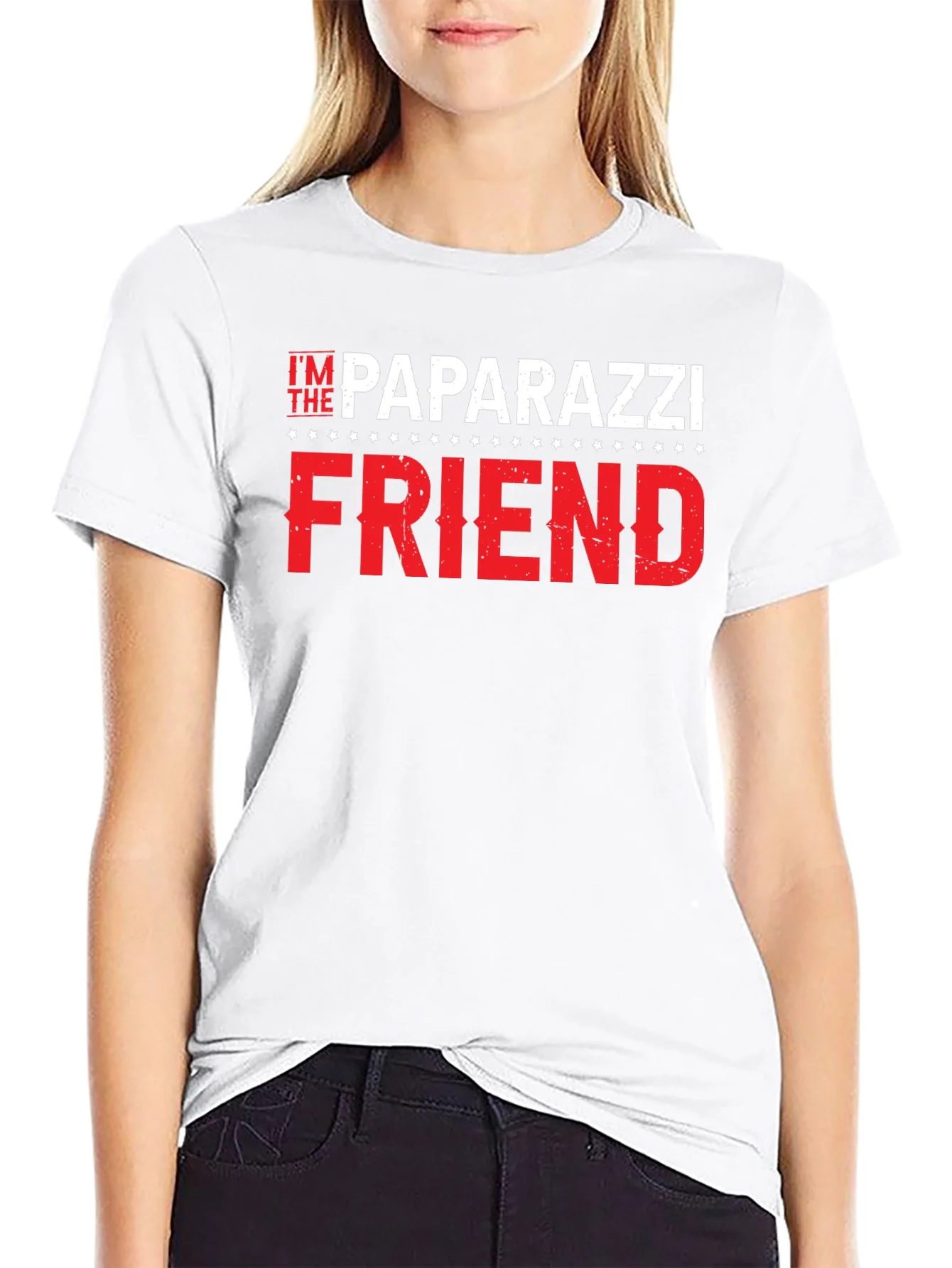 Im The Paparazzi Friend Black T-Shirt