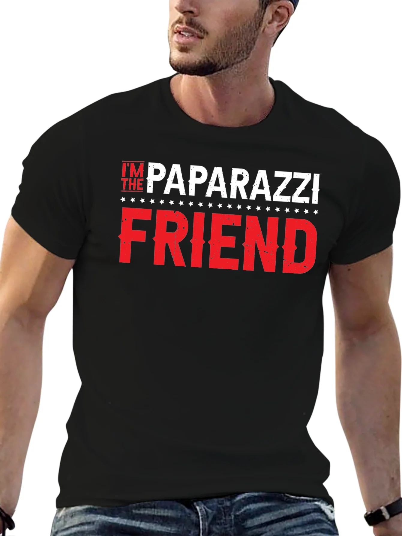 Im The Paparazzi Friend Black T-Shirt