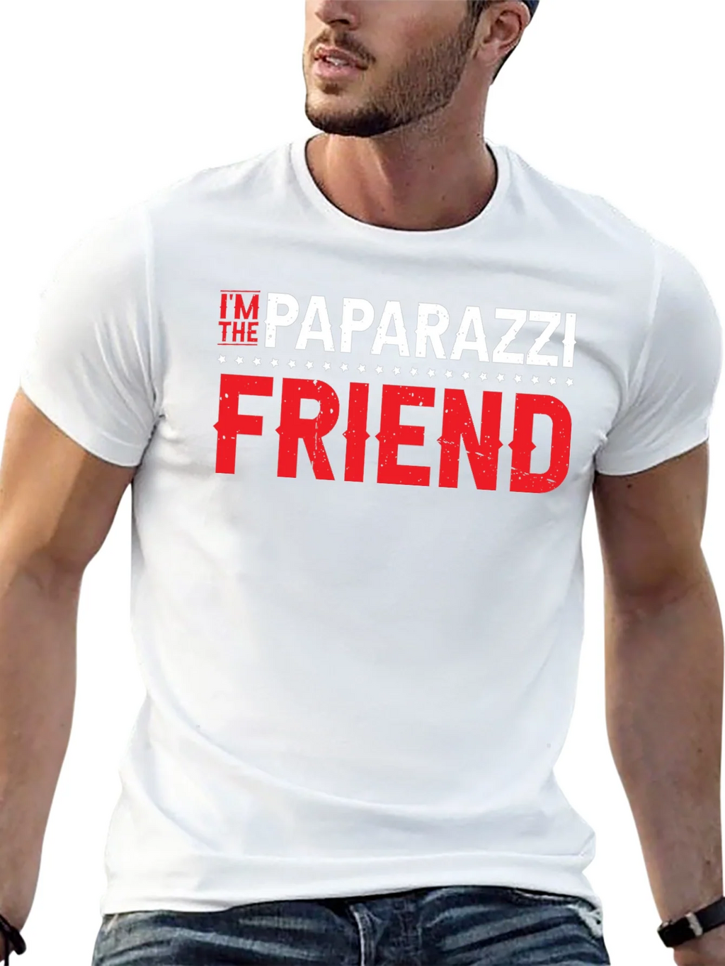 Im The Paparazzi Friend Black T-Shirt