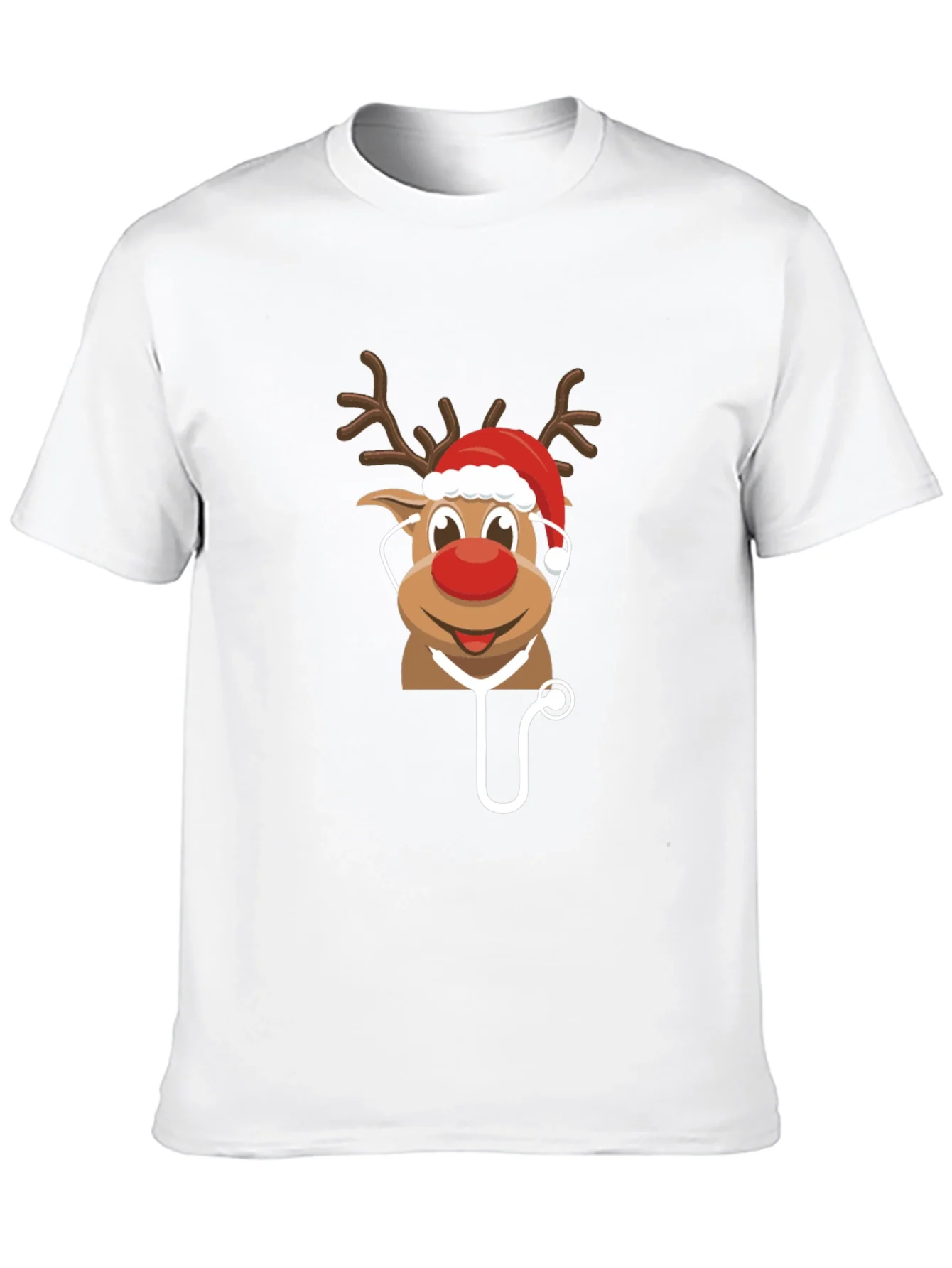Christmas Reindeer Doctor T-Shirt