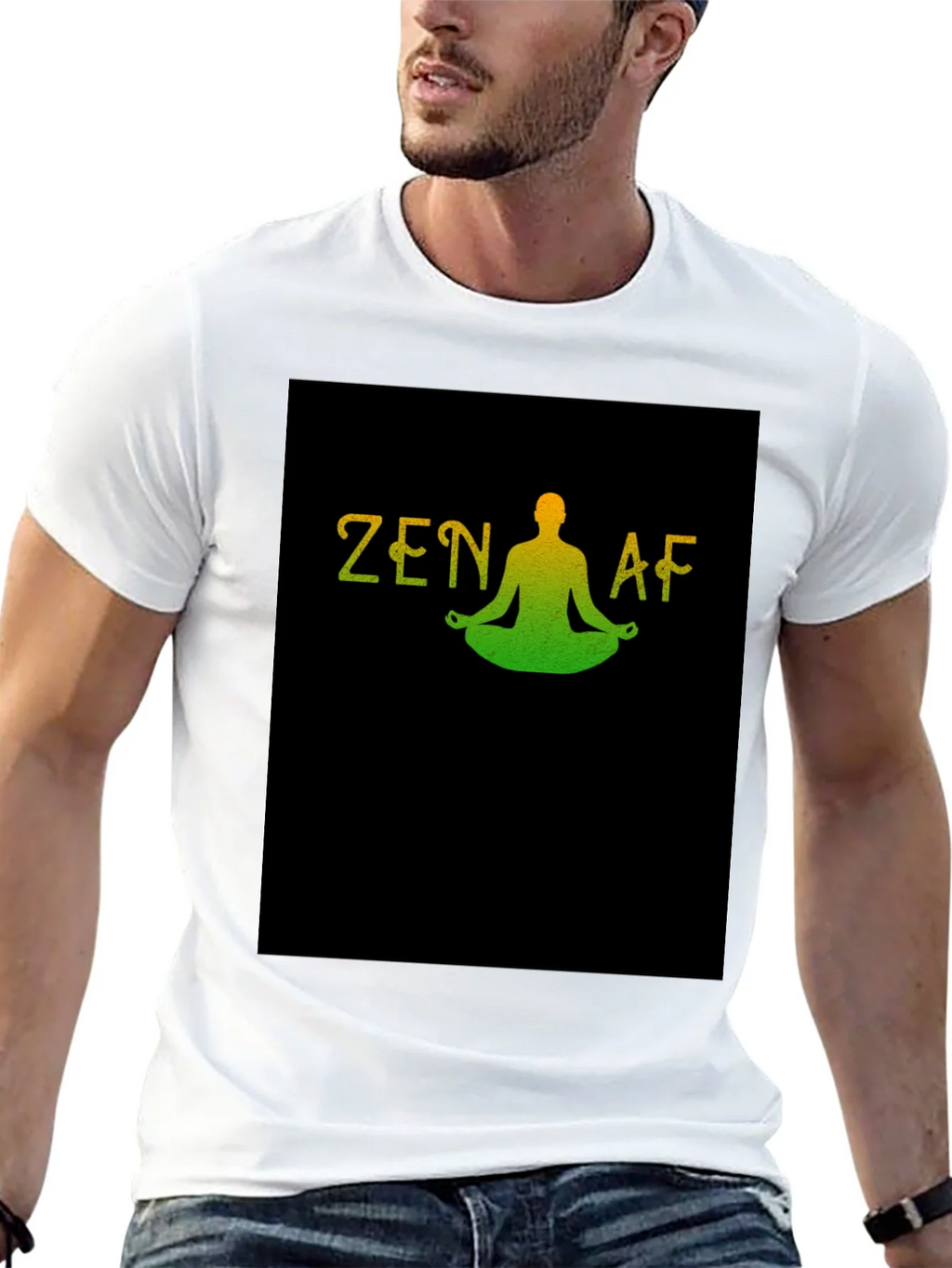 Zen AF T-Shirt - Meditation Relaxation Tee