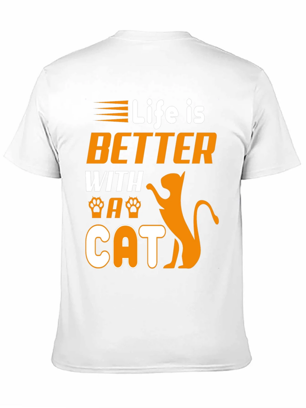 Life is Better With a Cat Graphic Tee
