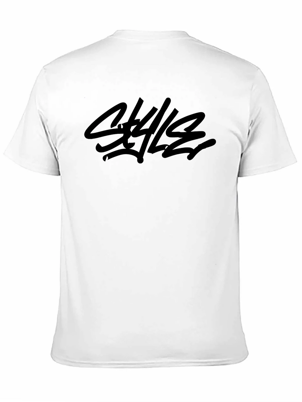 Black Style Graphic Tee - Mens Short Sleeve
