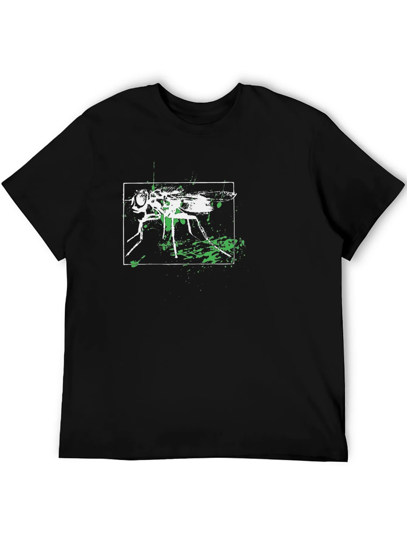 Fly Graphic Tee - Black Cotton Blend