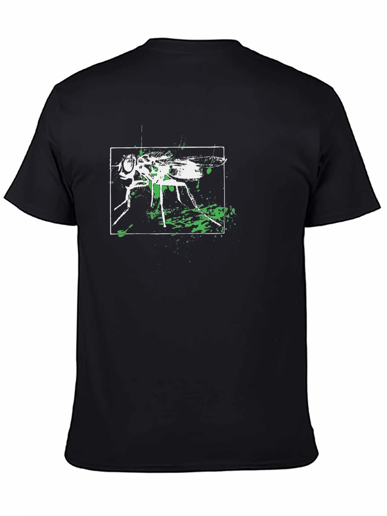 Fly Graphic Tee - Black Cotton Blend