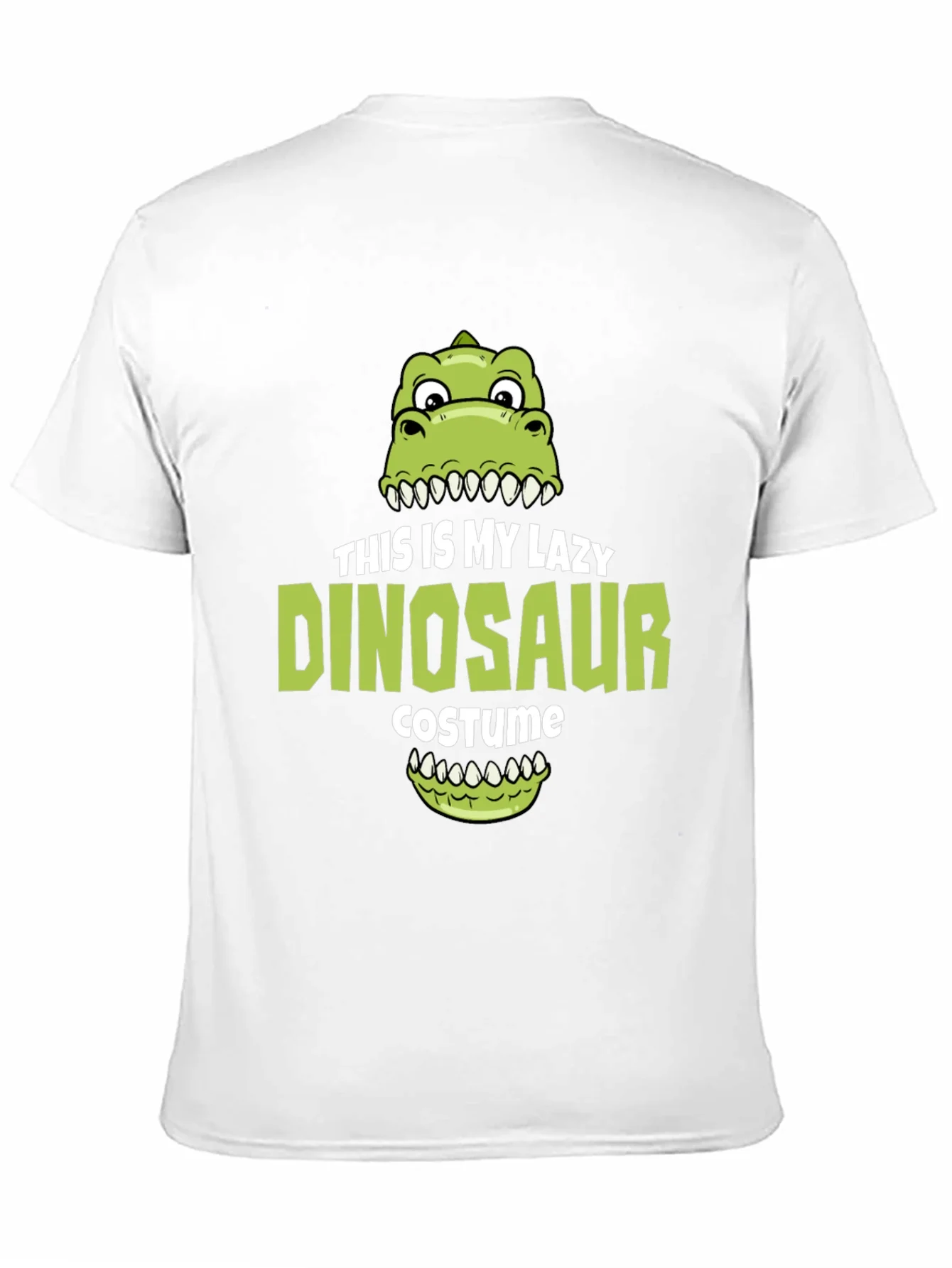Lazy Dinosaur Costume T-Shirt Funny Halloween