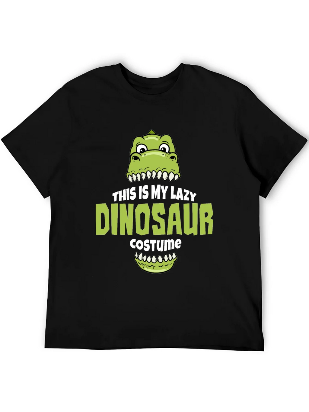 Lazy Dinosaur Costume T-Shirt Funny Halloween