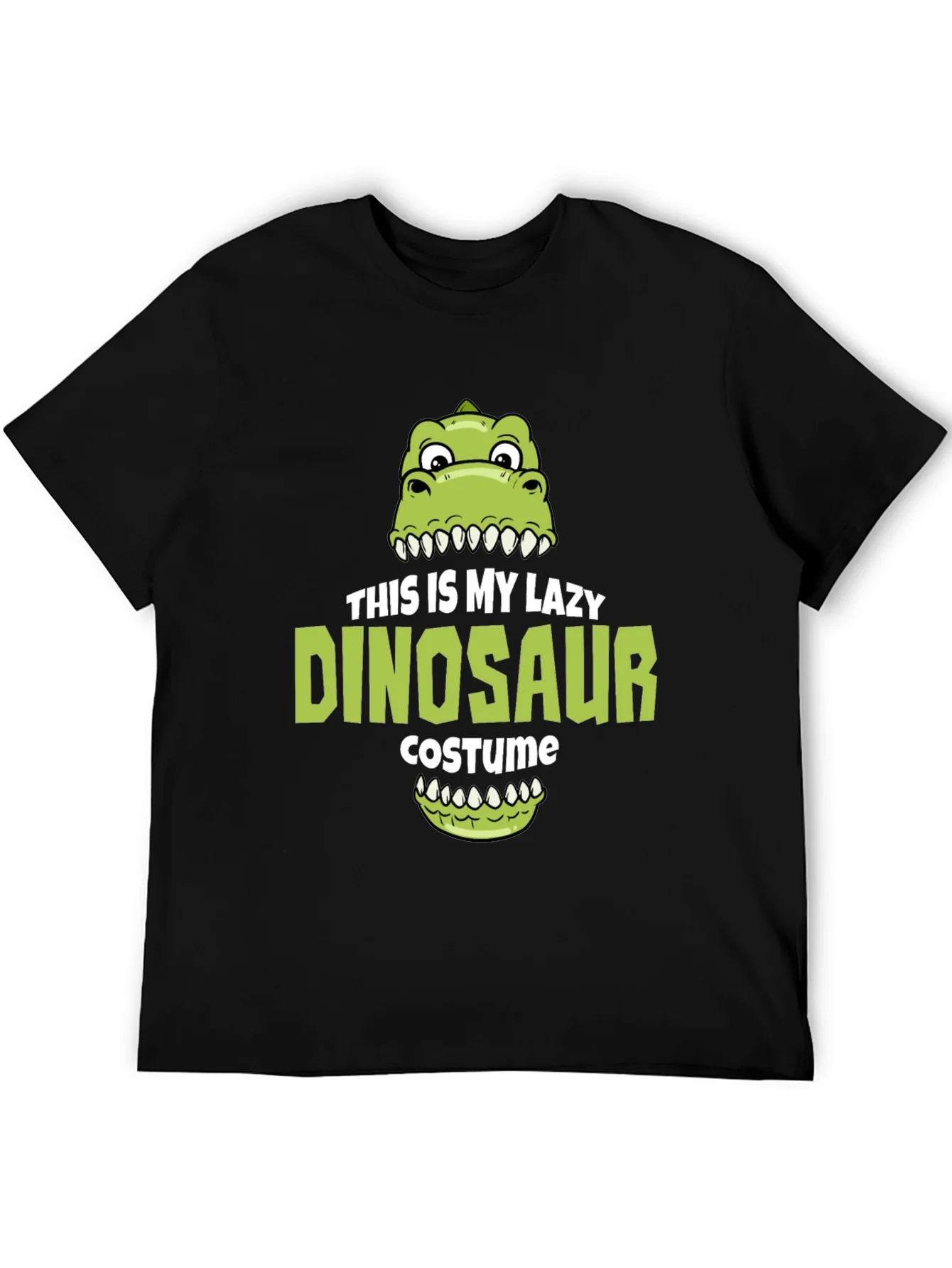 Lazy Dinosaur Costume T-Shirt Funny Halloween