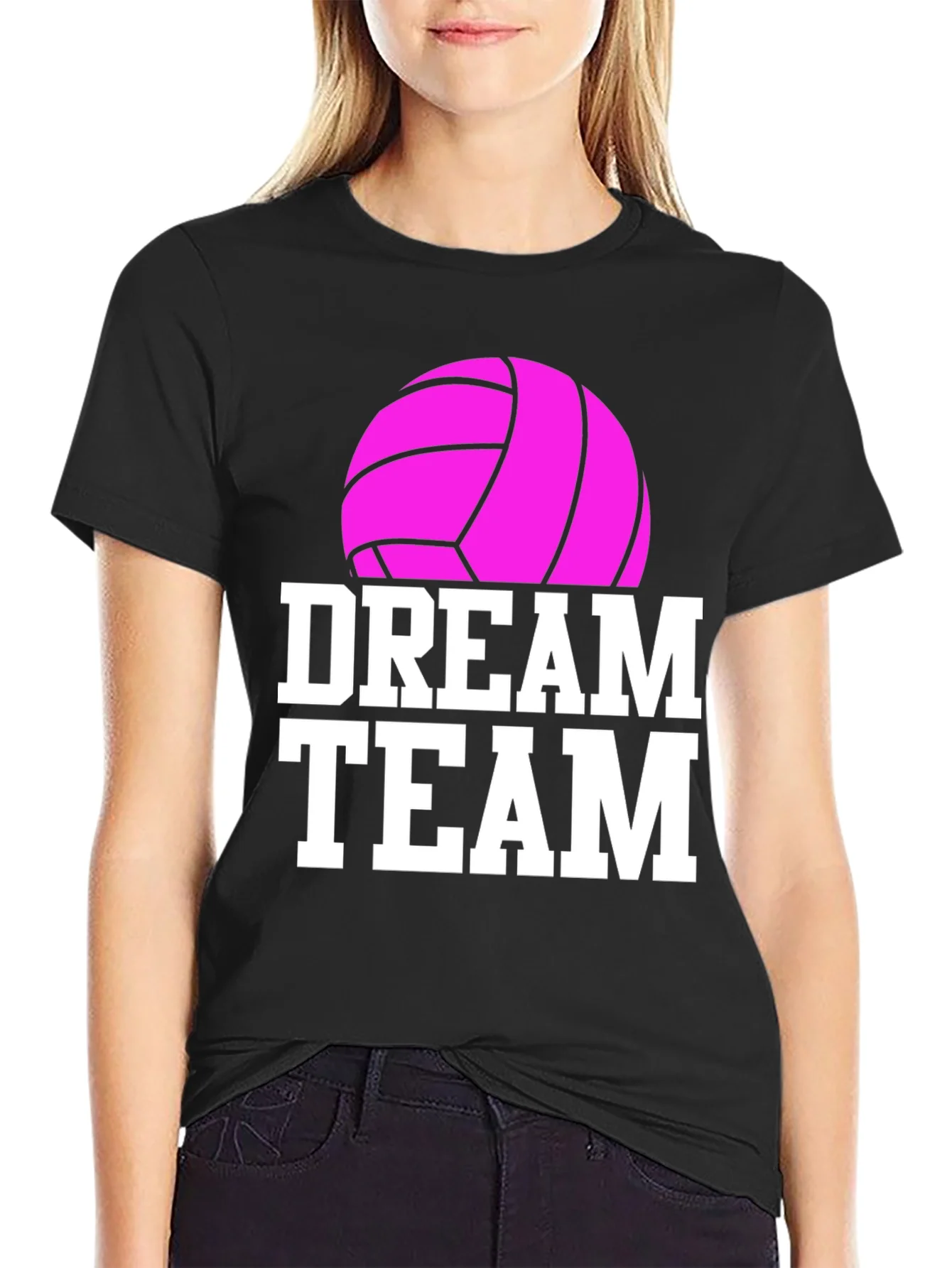 Dream Team Volleyball Graphic Tee