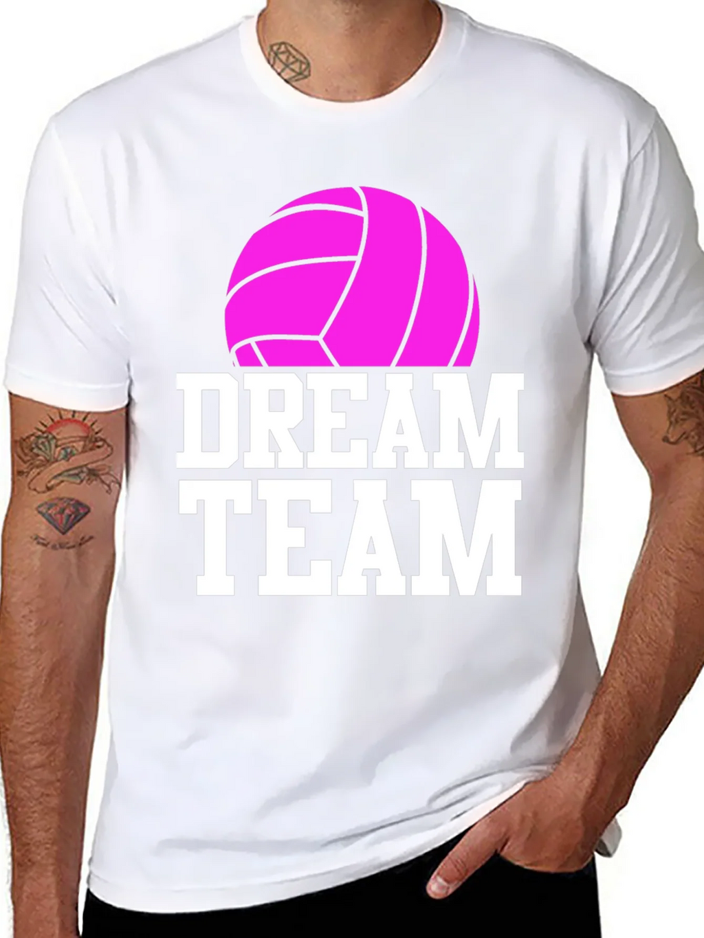 Dream Team Volleyball Graphic Tee