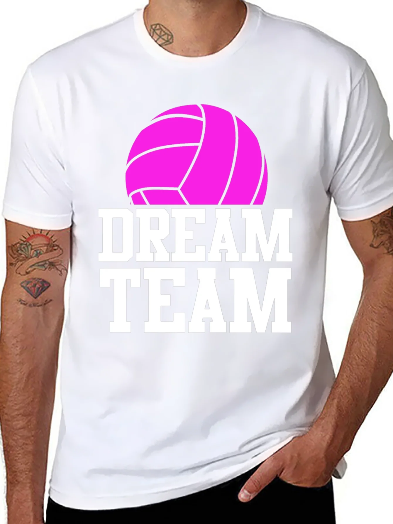 Dream Team Volleyball Graphic Tee