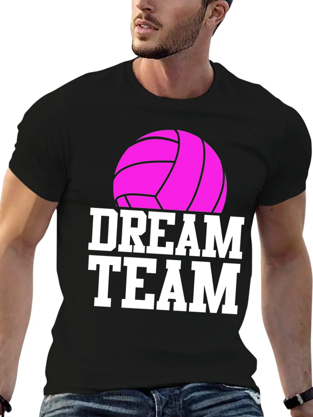 Dream Team Volleyball Graphic Tee