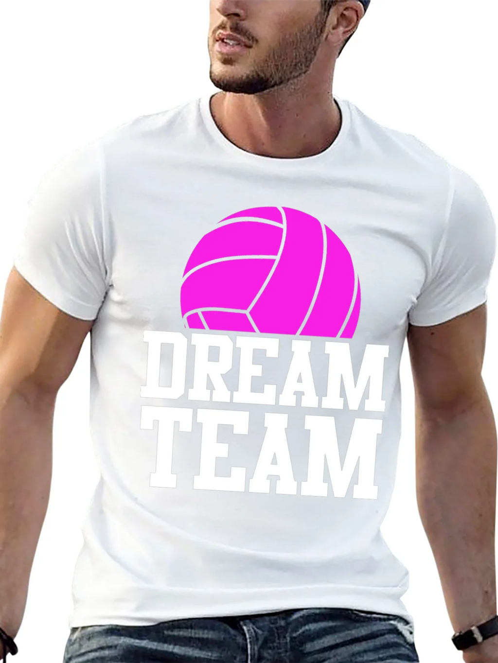 Dream Team Volleyball Graphic Tee