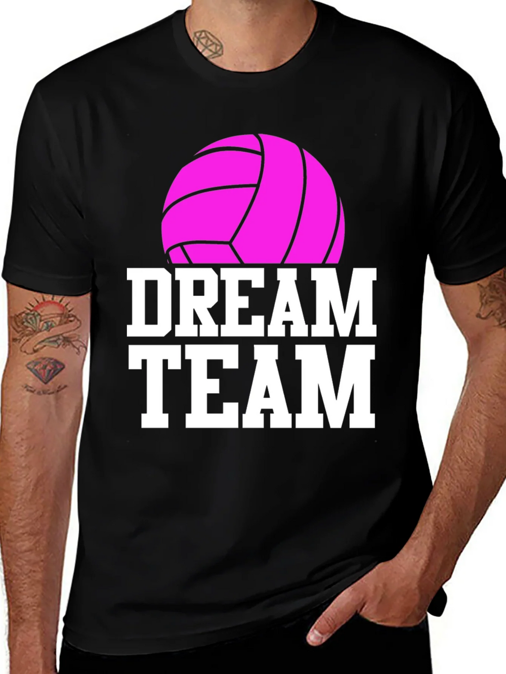 Dream Team Volleyball Graphic Tee
