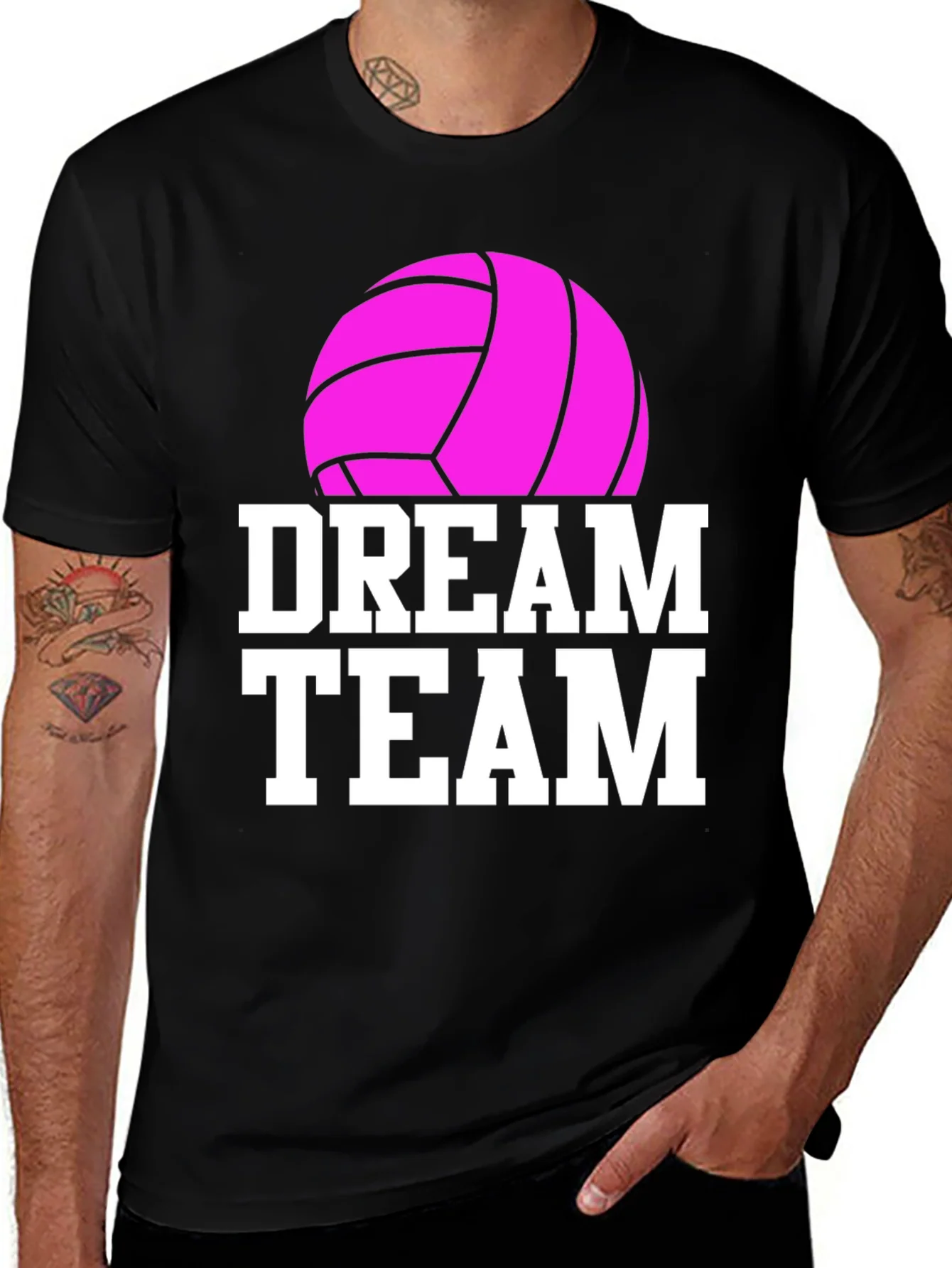 Dream Team Volleyball Graphic Tee