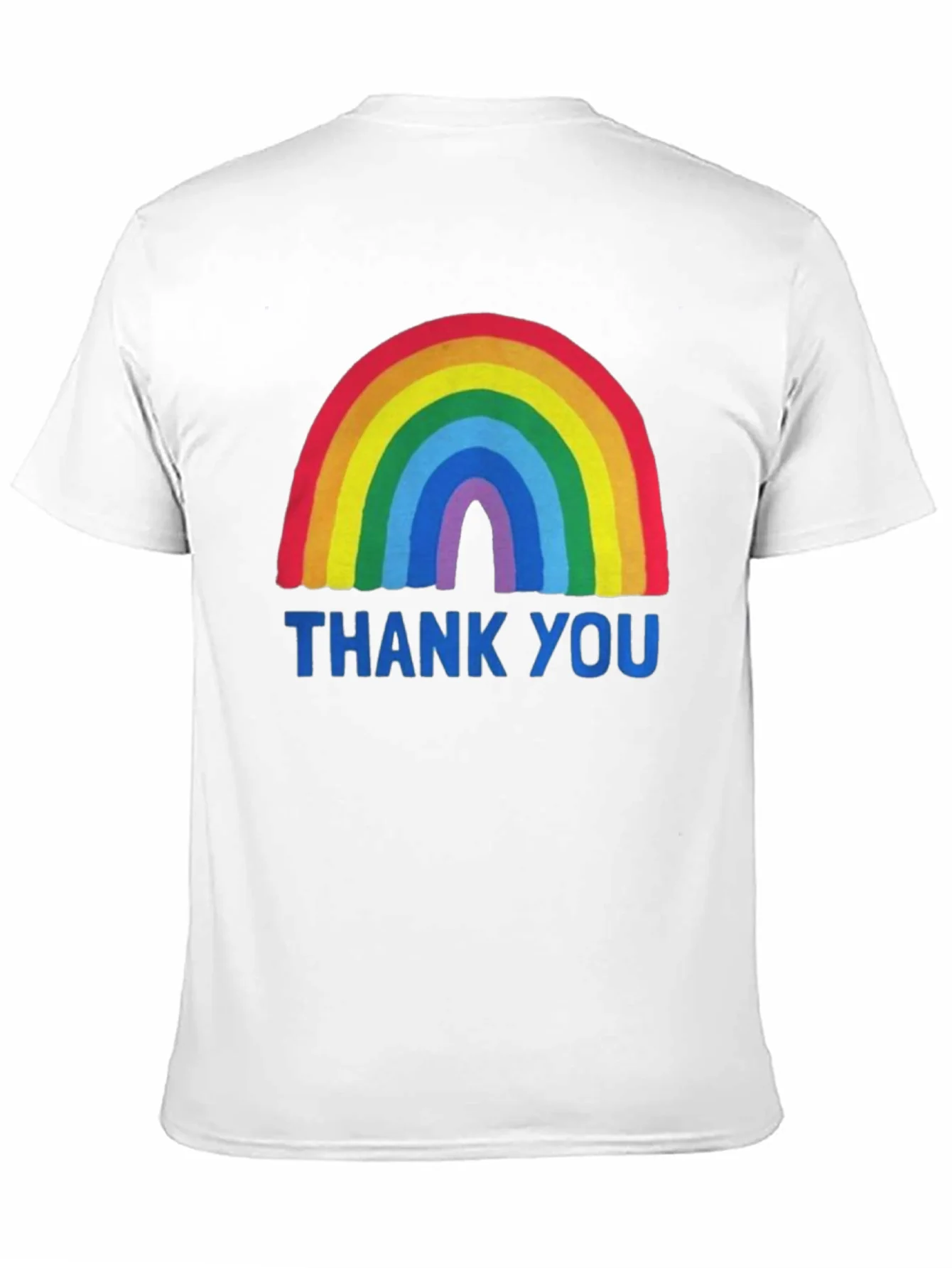 Rainbow Thank You Graphic Tee - Unisex