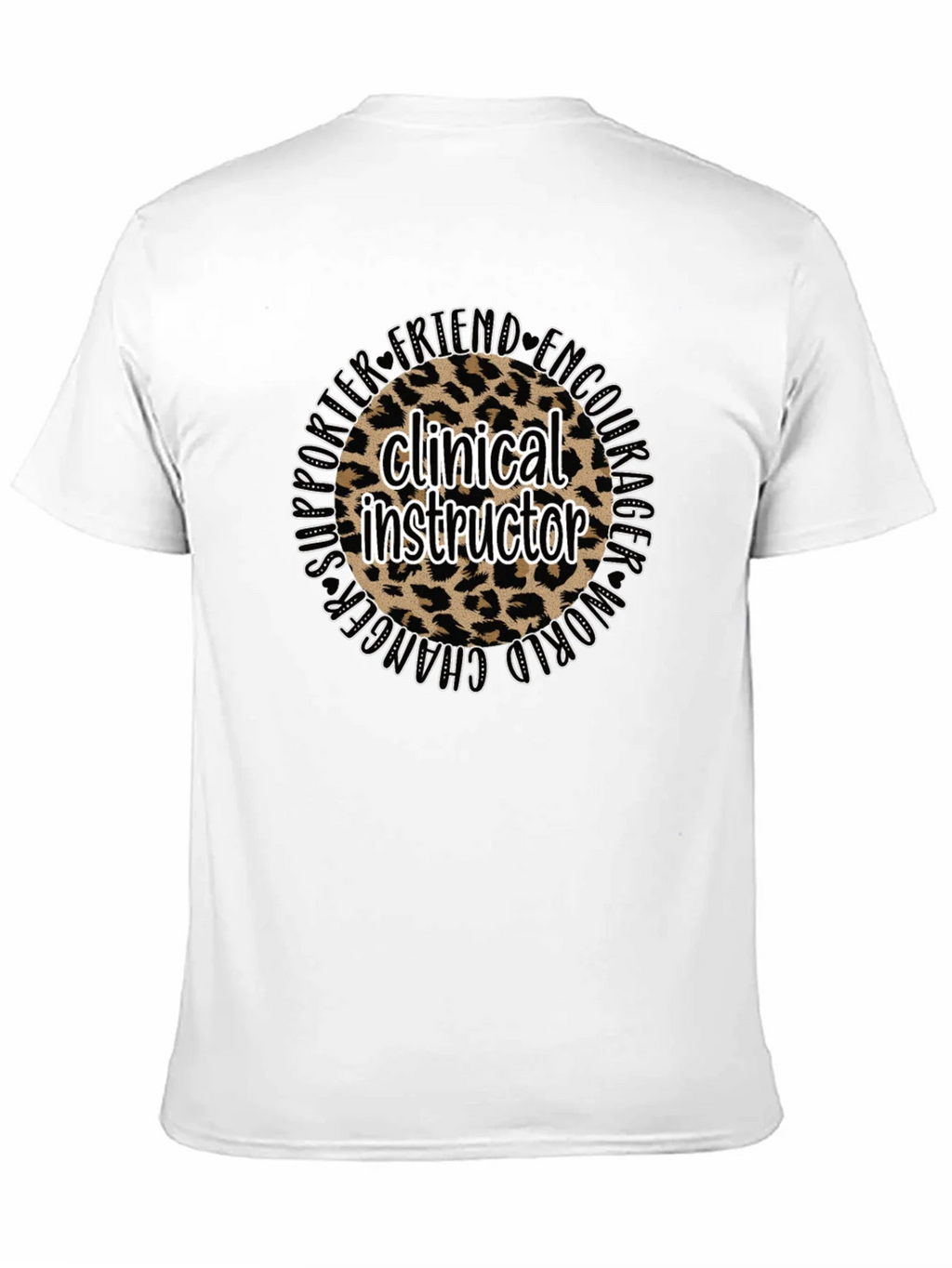 Clinical Instructor Leopard Print T-Shirt