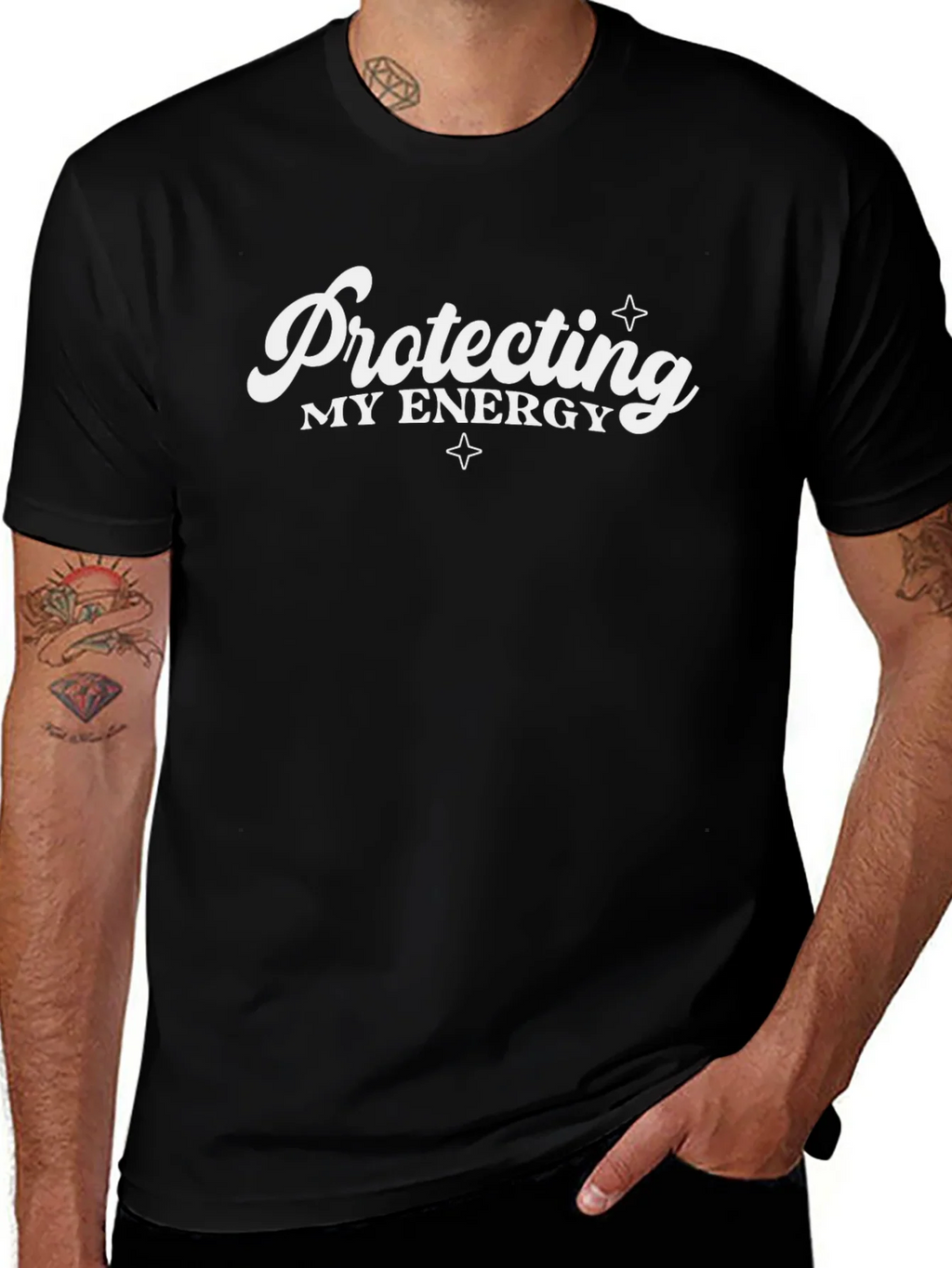 Protecting My Energy Graphic T-Shirt