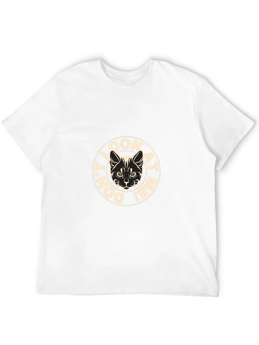 Dont Look At Me! Cat T-Shirt
