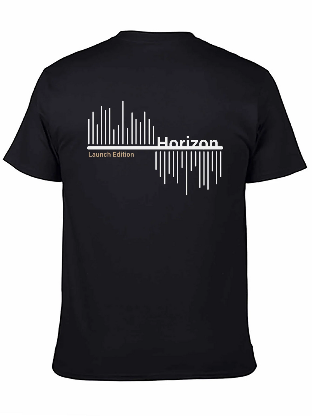 Horizon Launch Edition Black Graphic T-Shirt