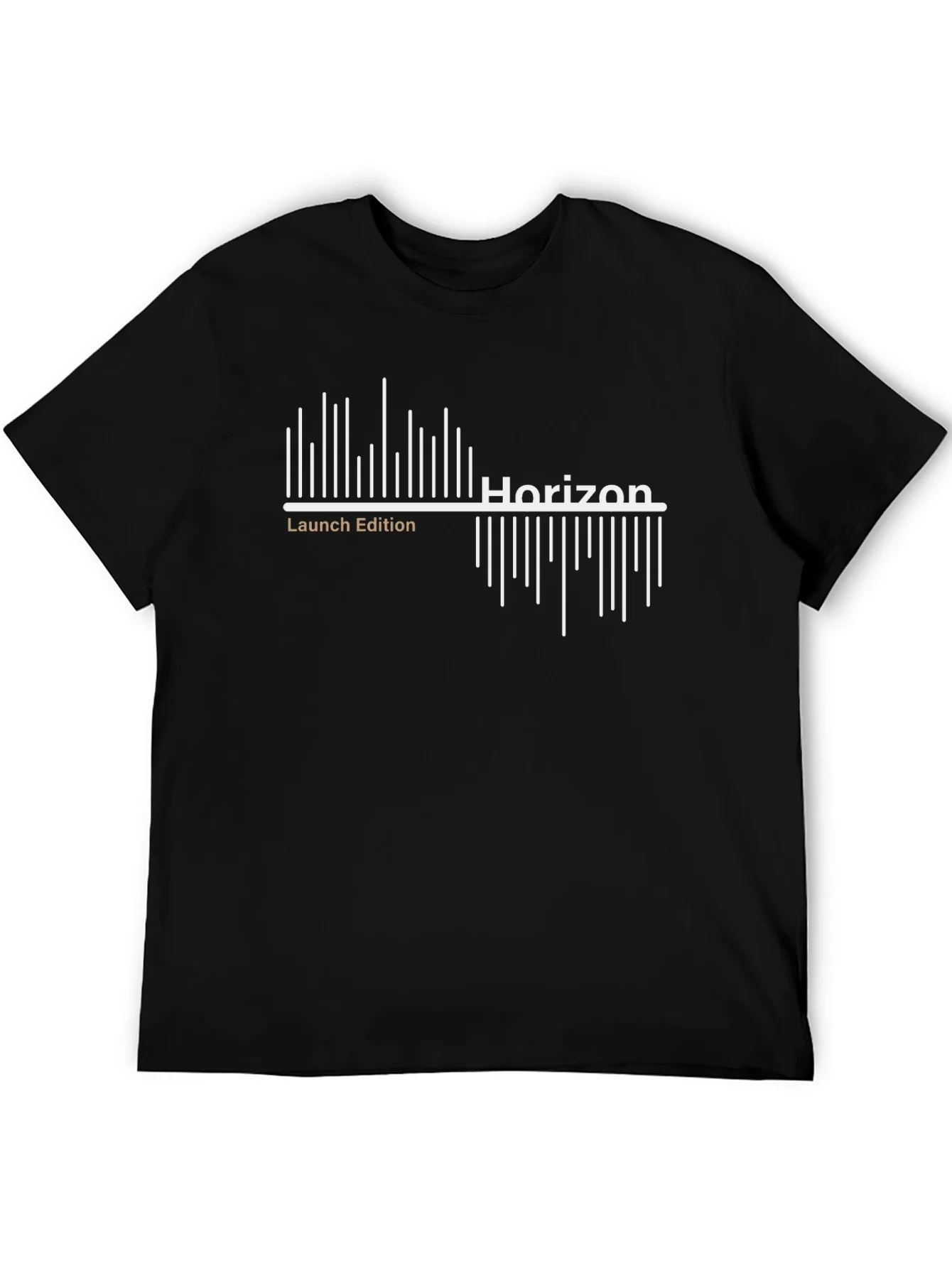 Horizon Launch Edition Black Graphic T-Shirt