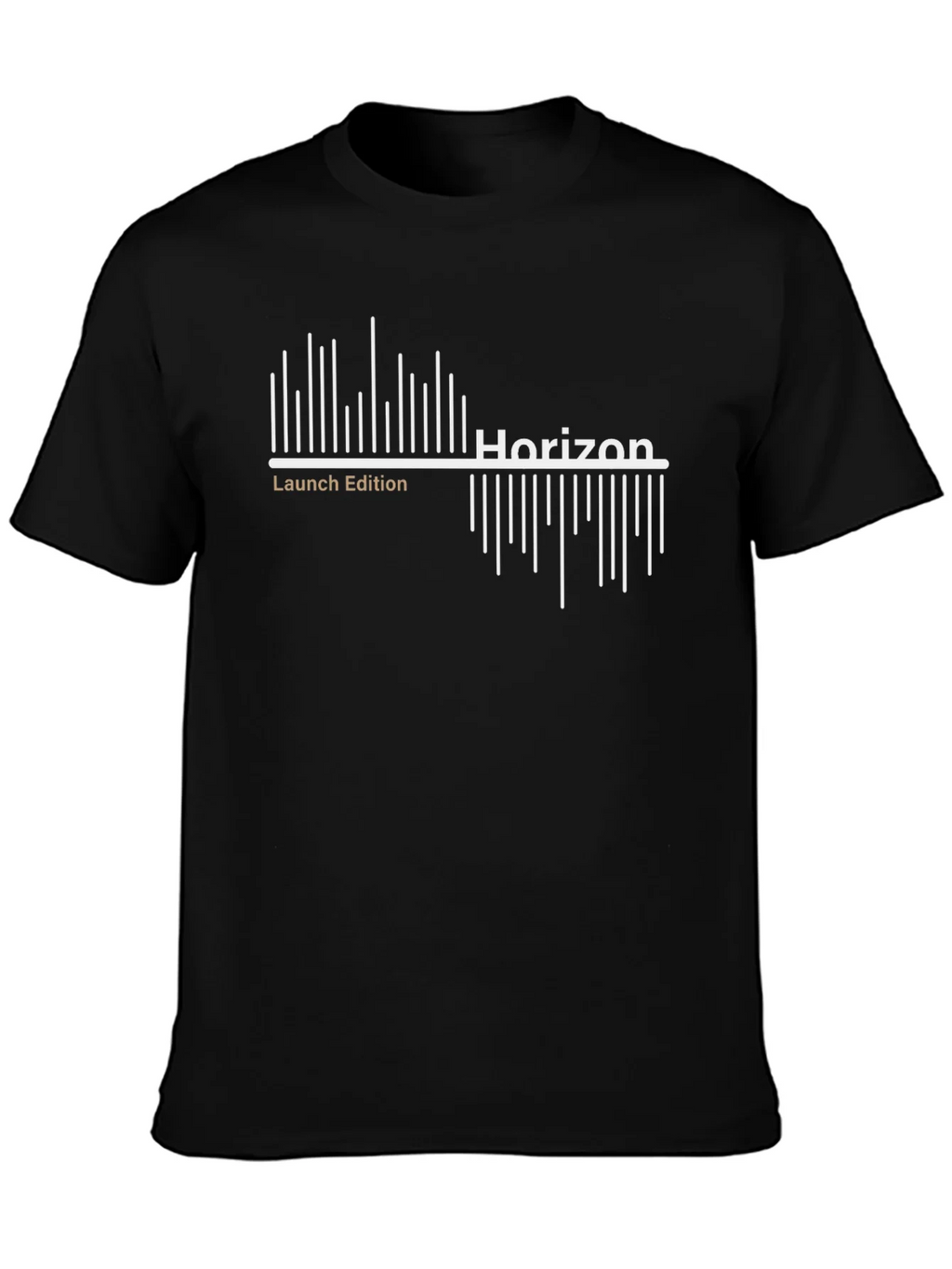 Horizon Launch Edition Black Graphic T-Shirt