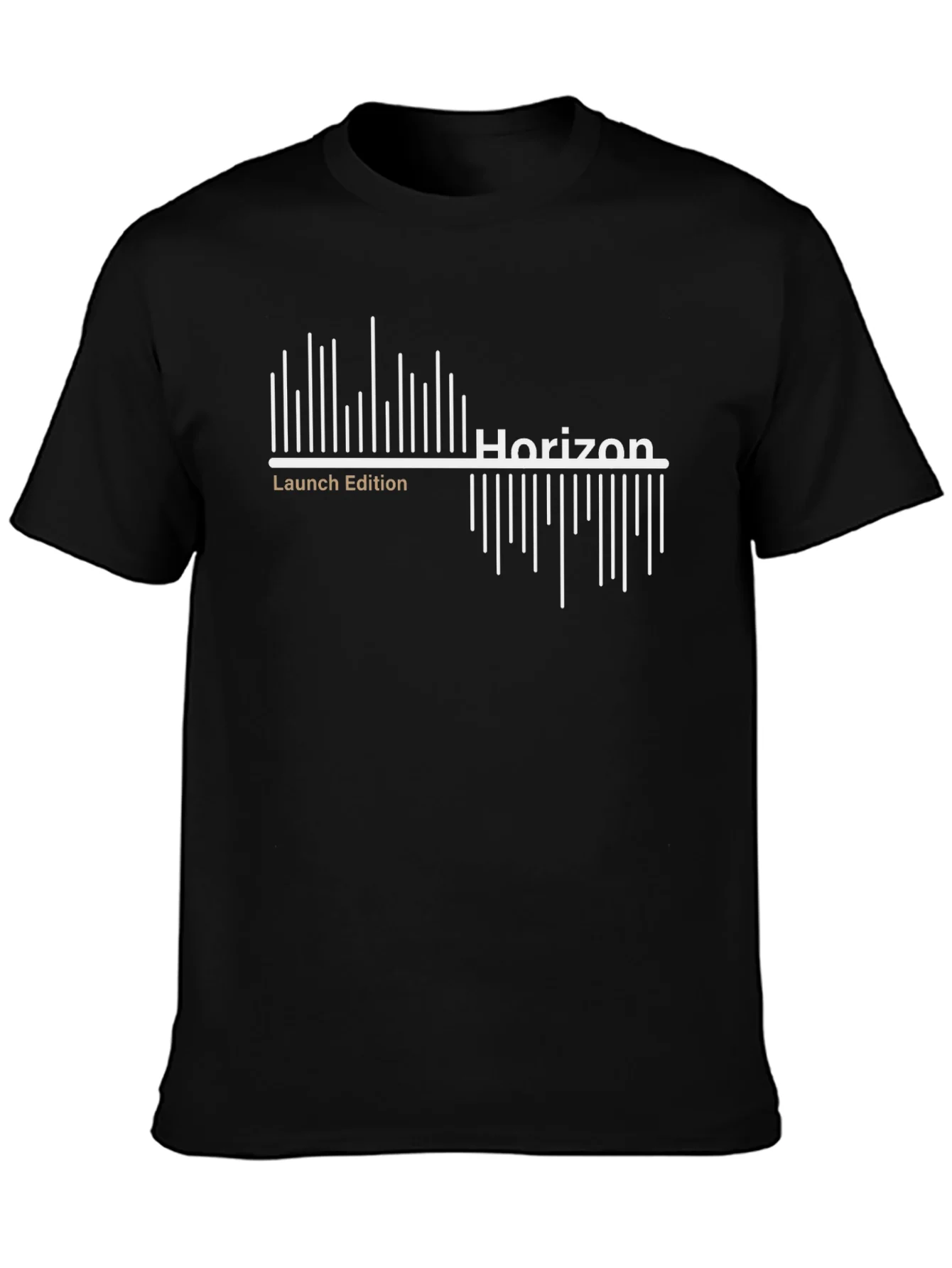 Horizon Launch Edition Black Graphic T-Shirt