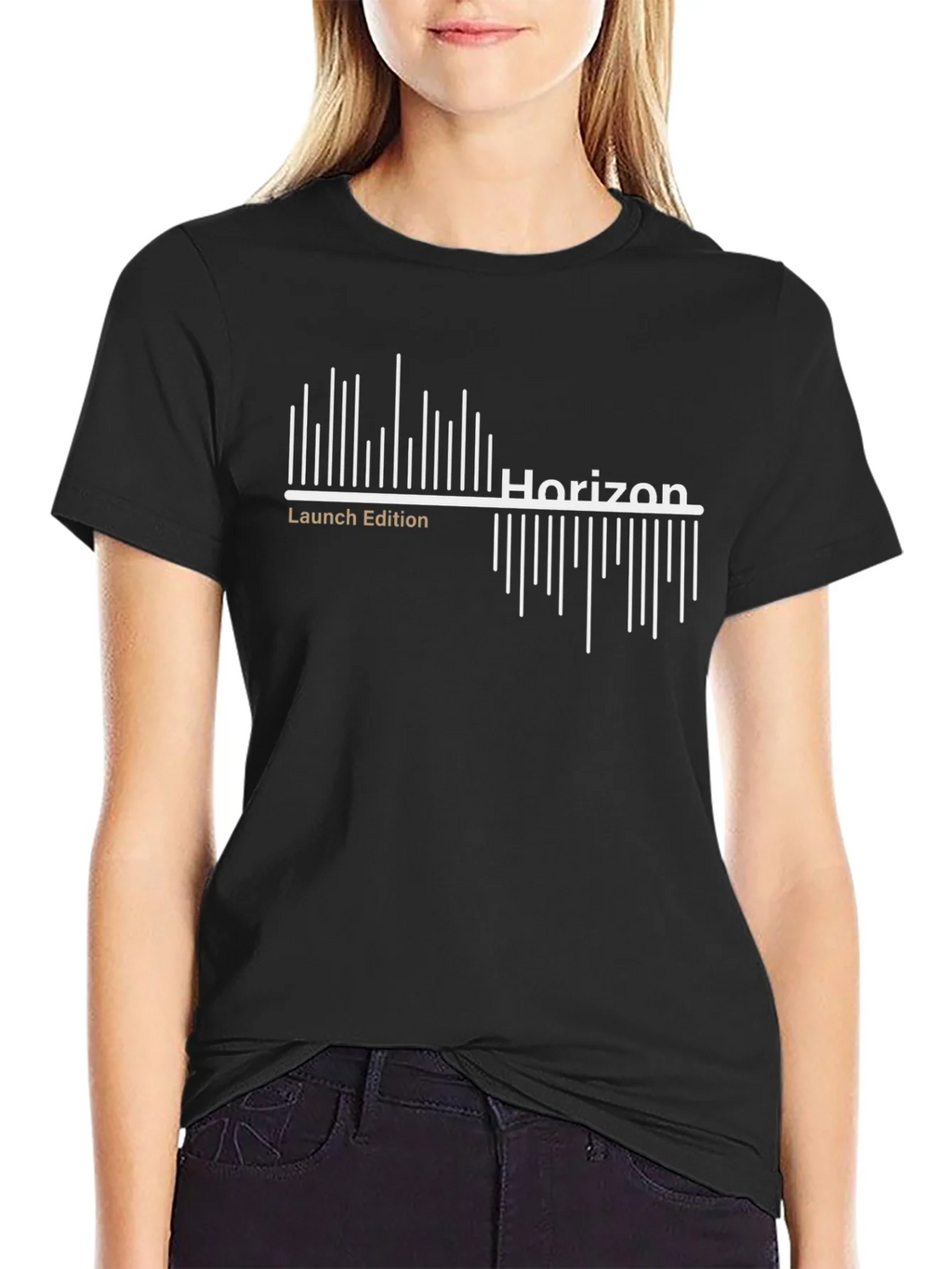 Horizon Launch Edition Black Graphic T-Shirt