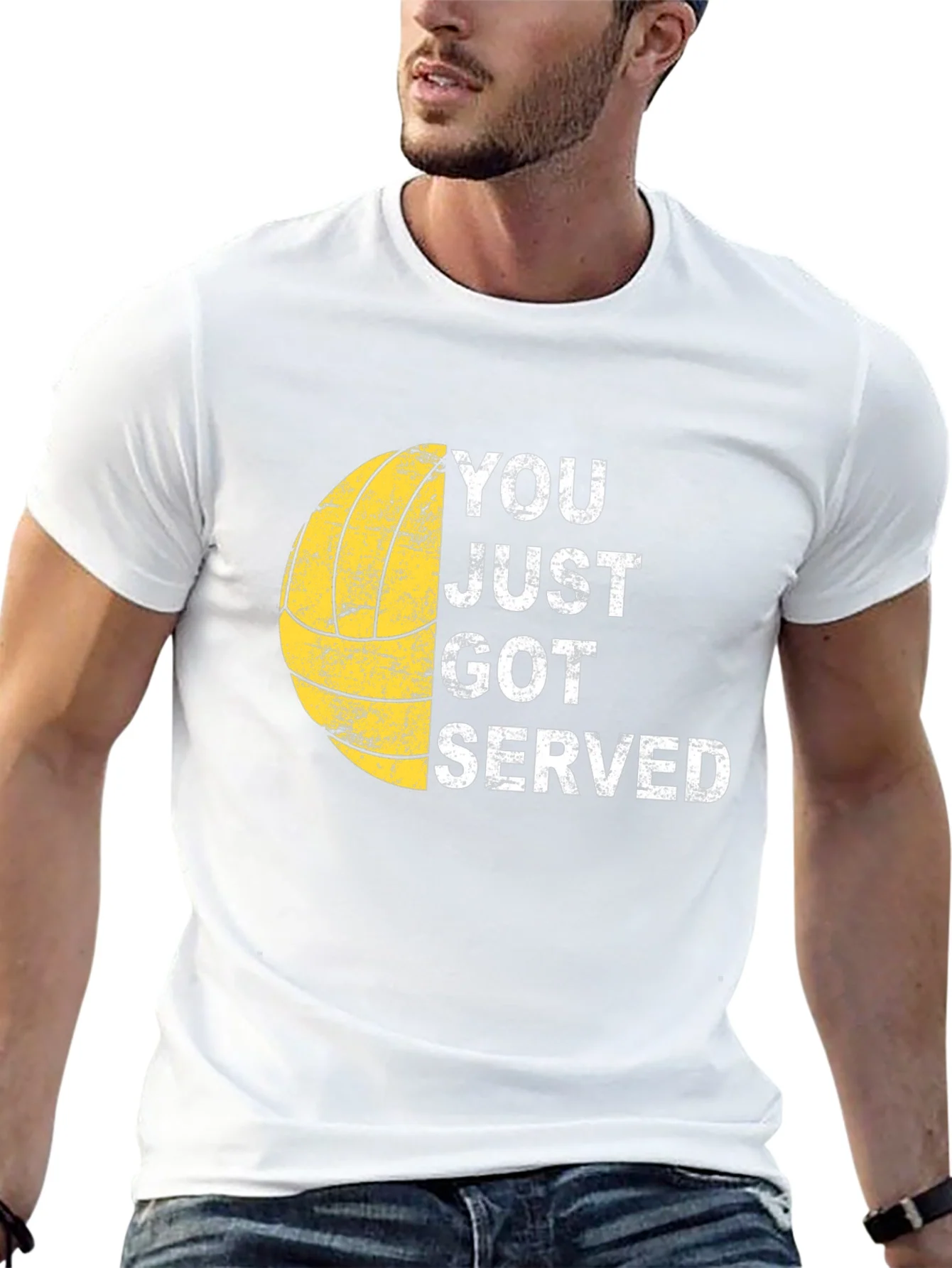 You Just Got Served T-Shirt Volleyball Tee