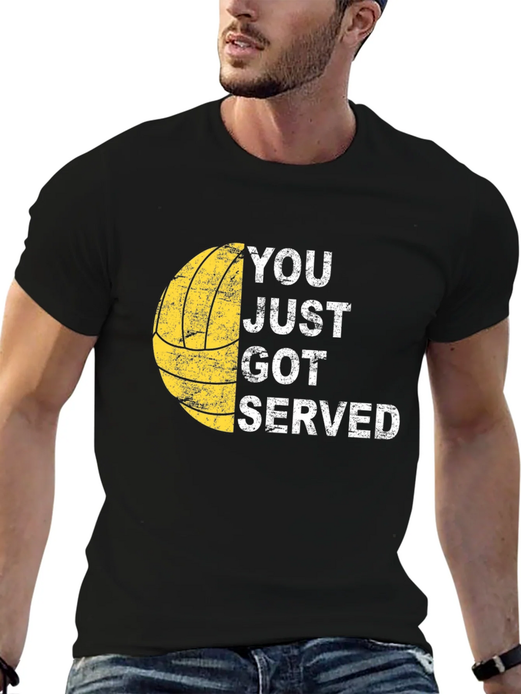 You Just Got Served T-Shirt Volleyball Tee