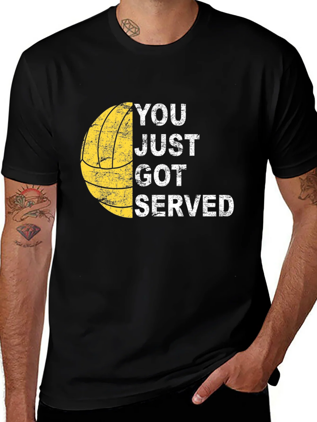 You Just Got Served T-Shirt Volleyball Tee