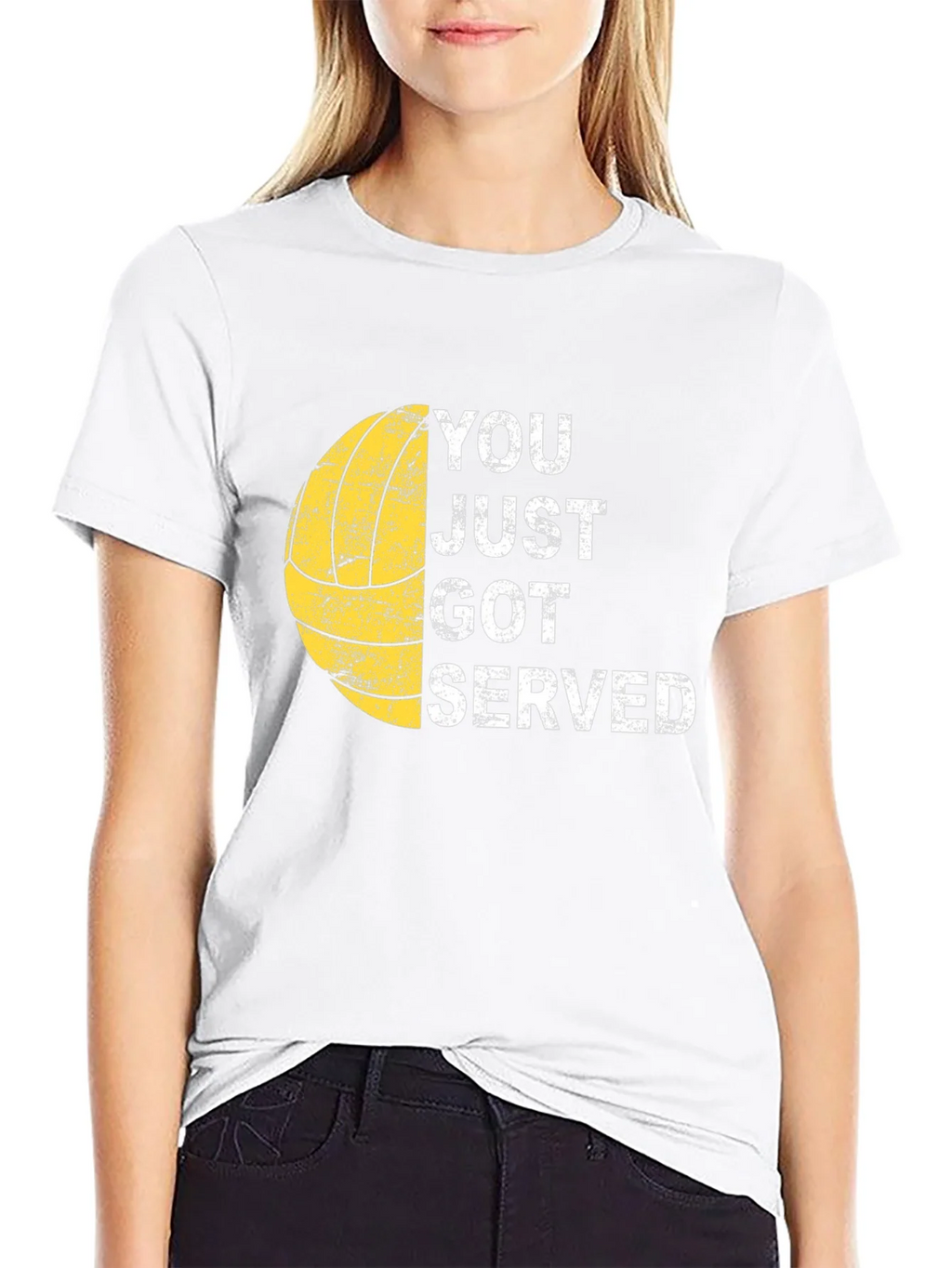 You Just Got Served T-Shirt Volleyball Tee