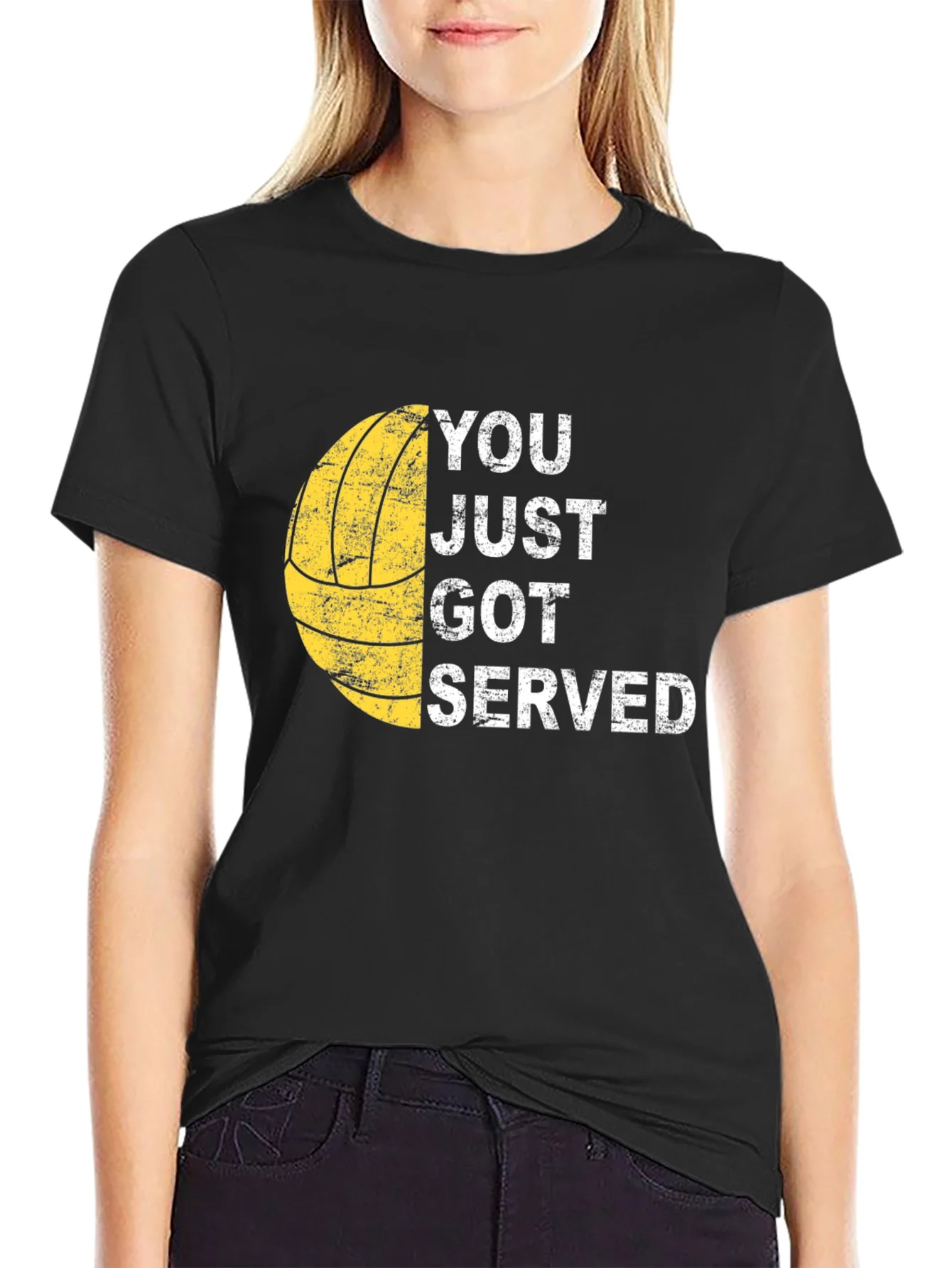 You Just Got Served T-Shirt Volleyball Tee