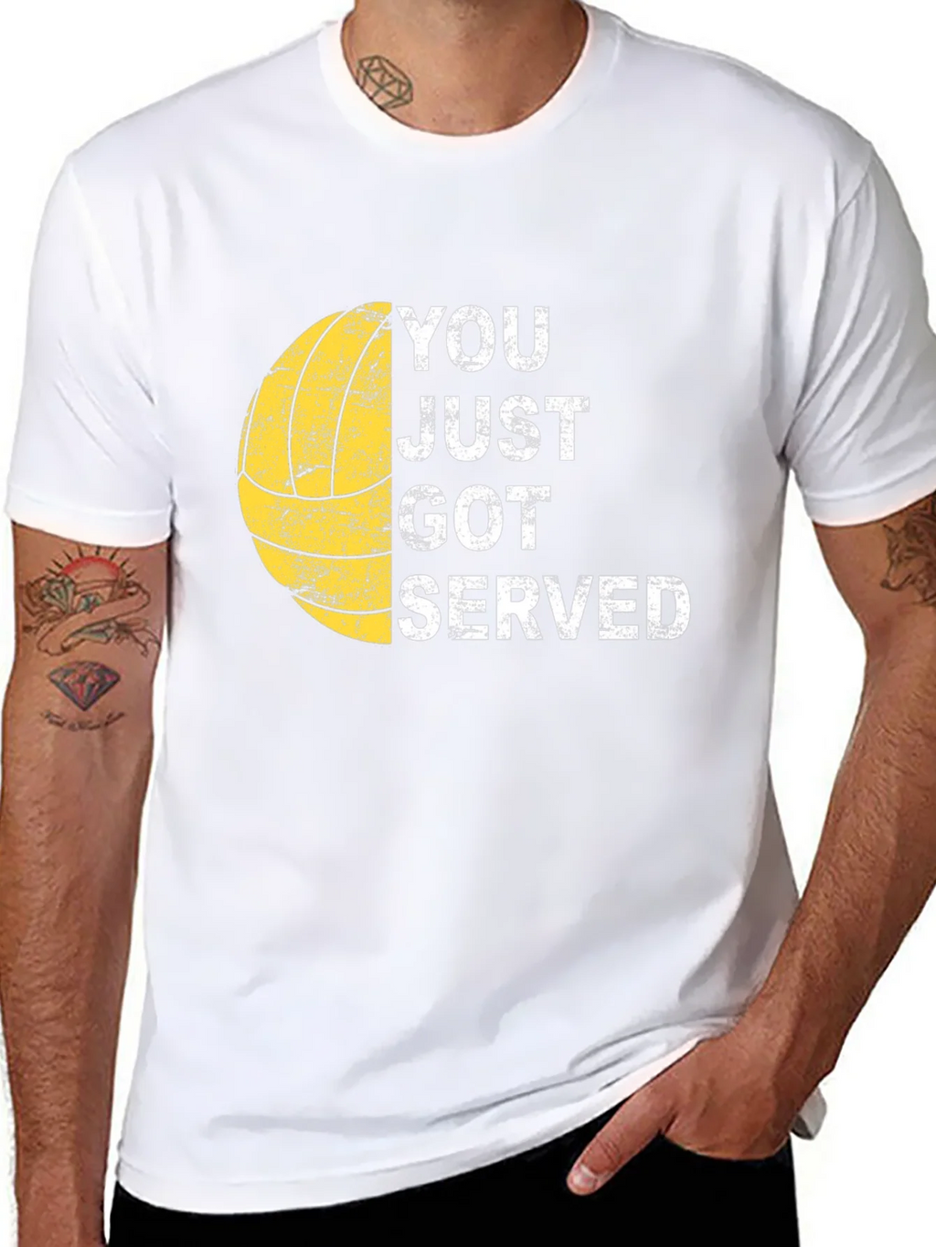 You Just Got Served T-Shirt Volleyball Tee