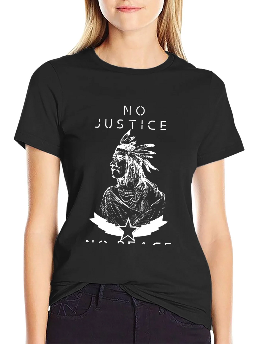No Justice No Peace Graphic Tee