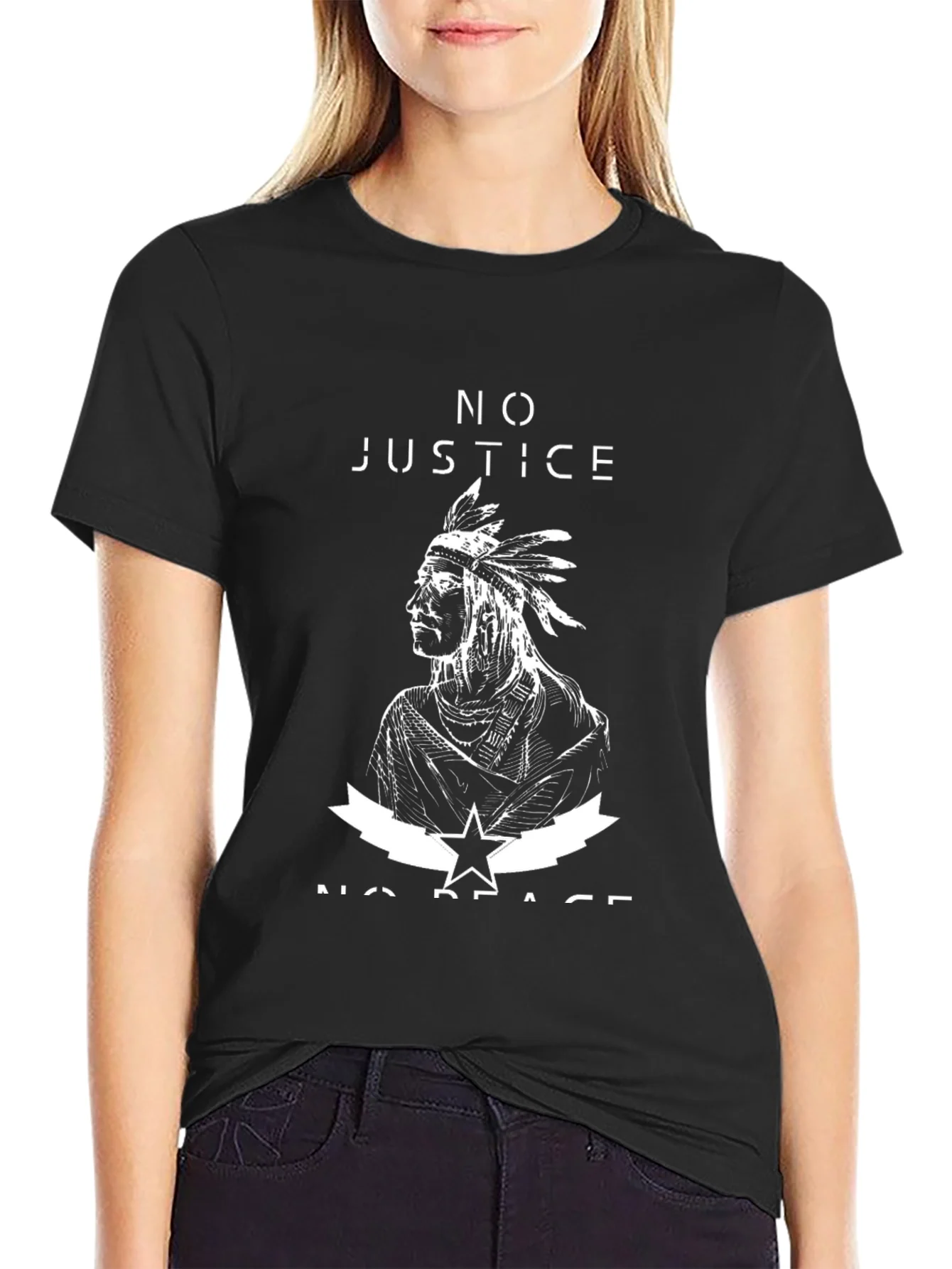 No Justice No Peace Graphic Tee