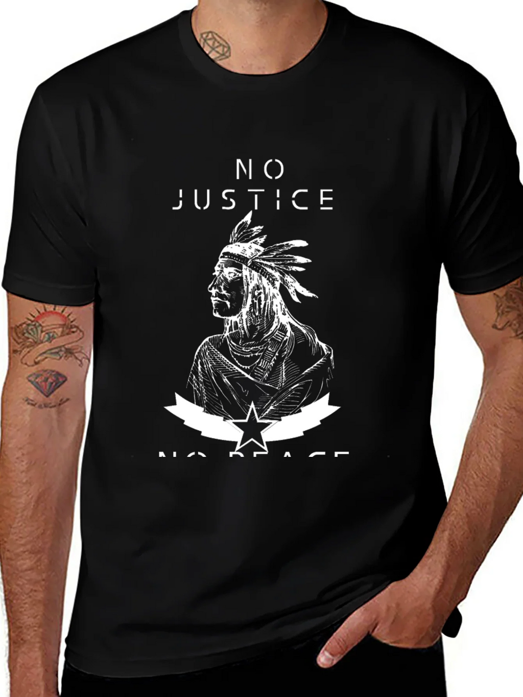 No Justice No Peace Graphic Tee
