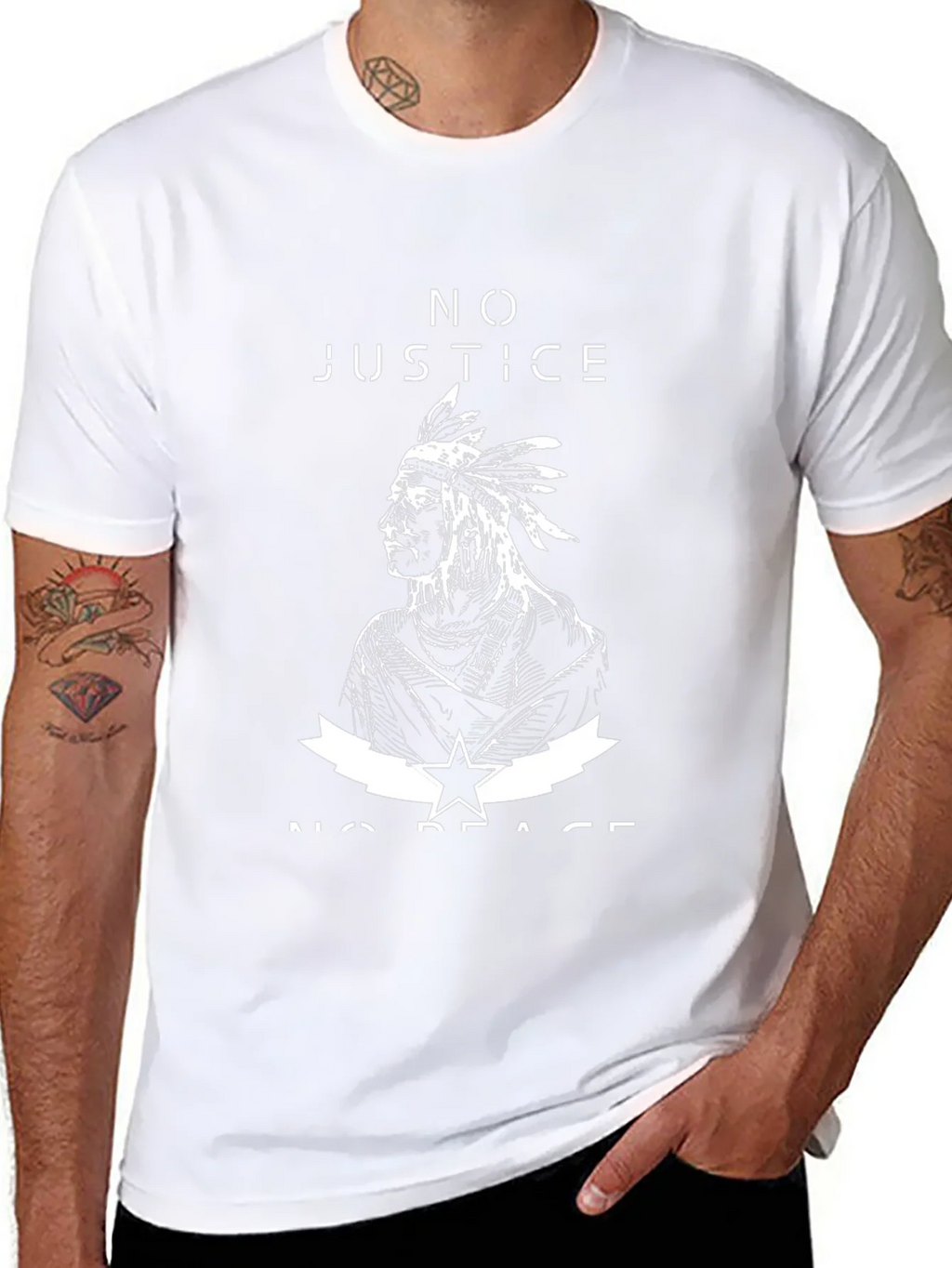 No Justice No Peace Graphic Tee
