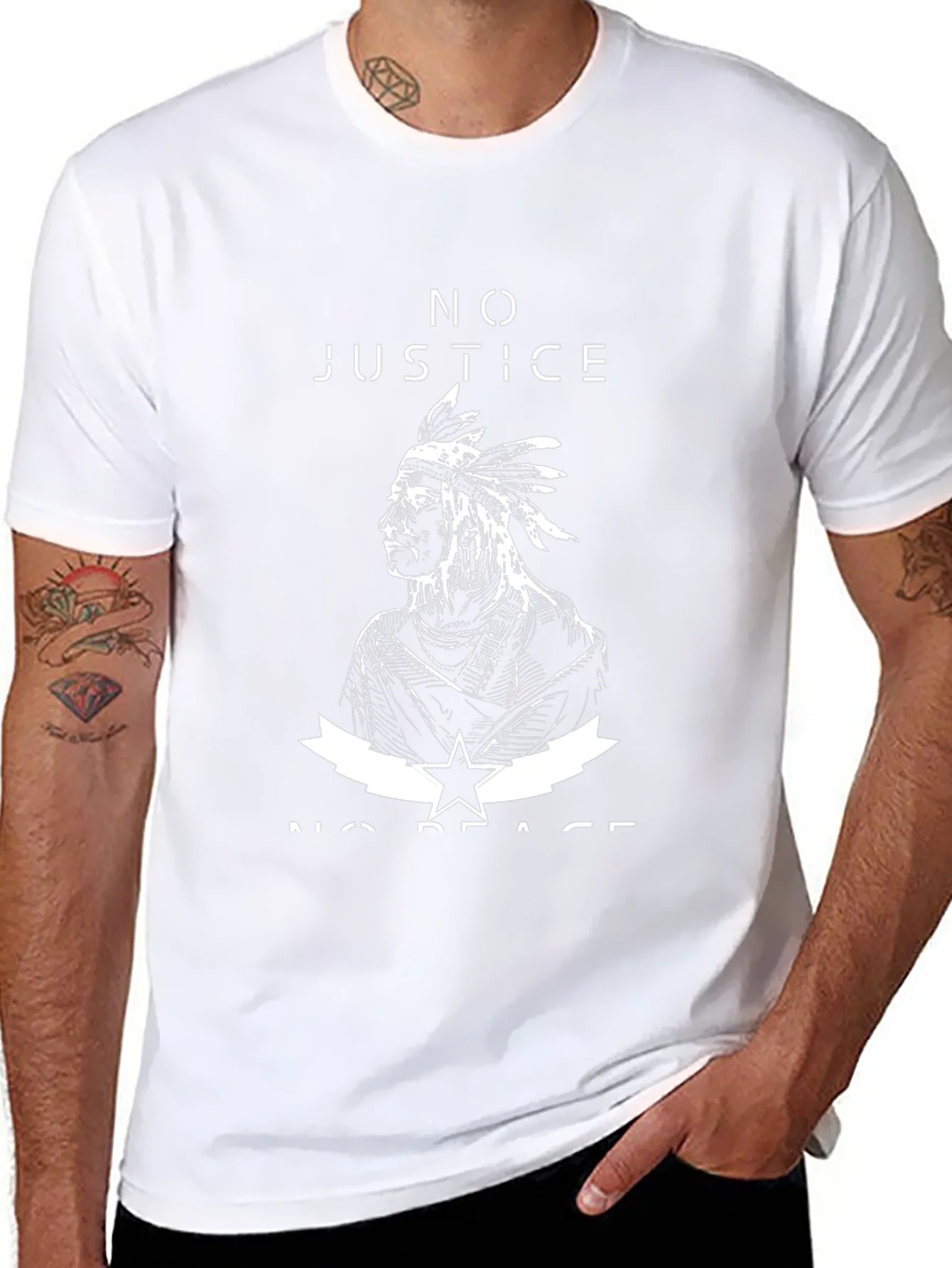 No Justice No Peace Graphic Tee