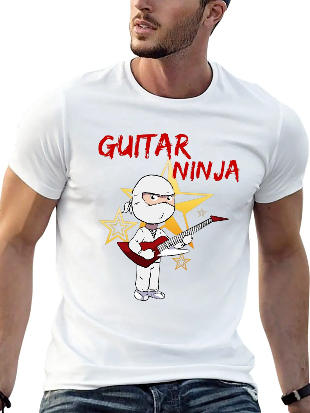 Guitar Ninja Graphic Tee